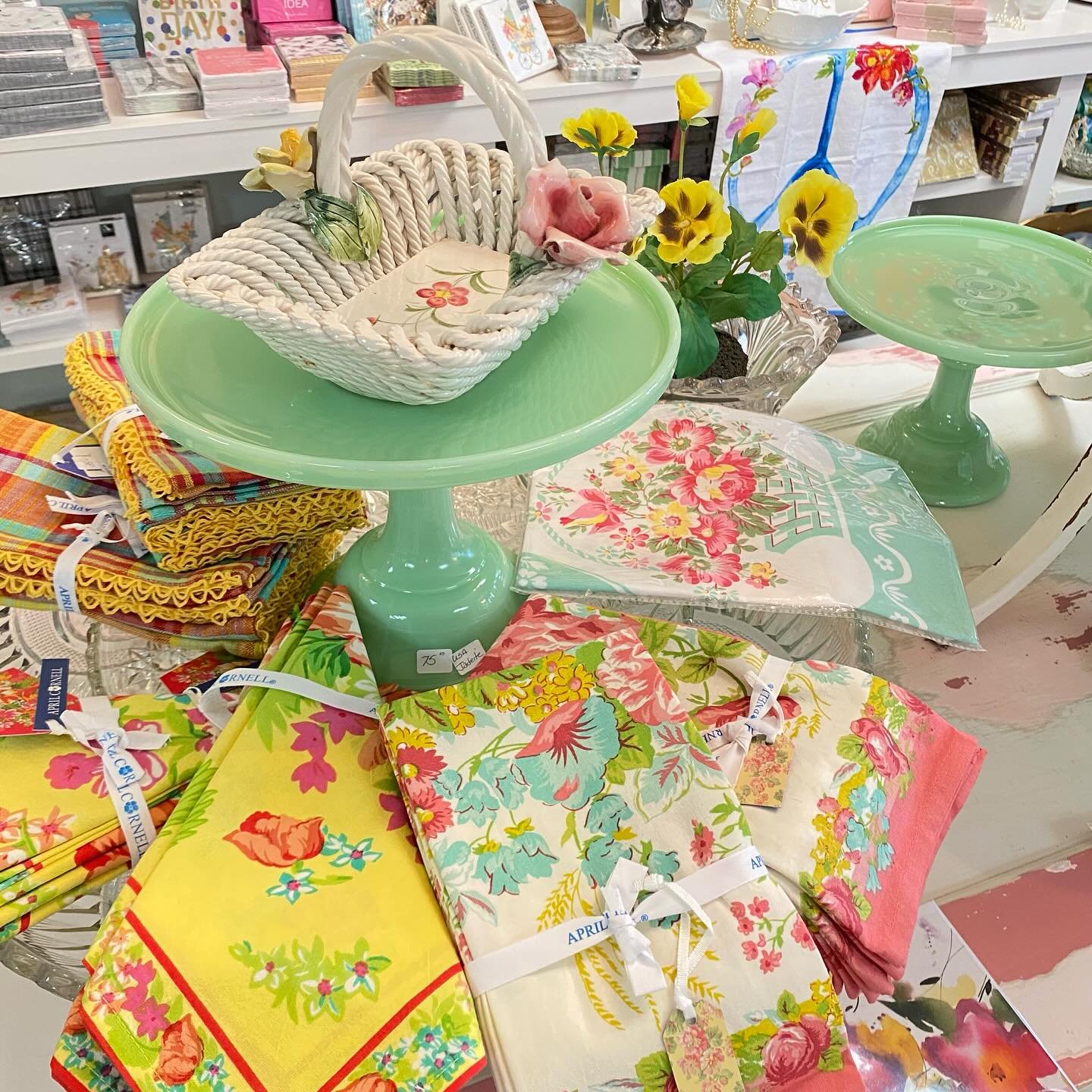 This week the shop is open Tuesday through Thursday and will be closed for the 4th of July Holiday weekend. Stop by for some fun goodies ❤️#summer_porch #shoplocal #vintagevibe