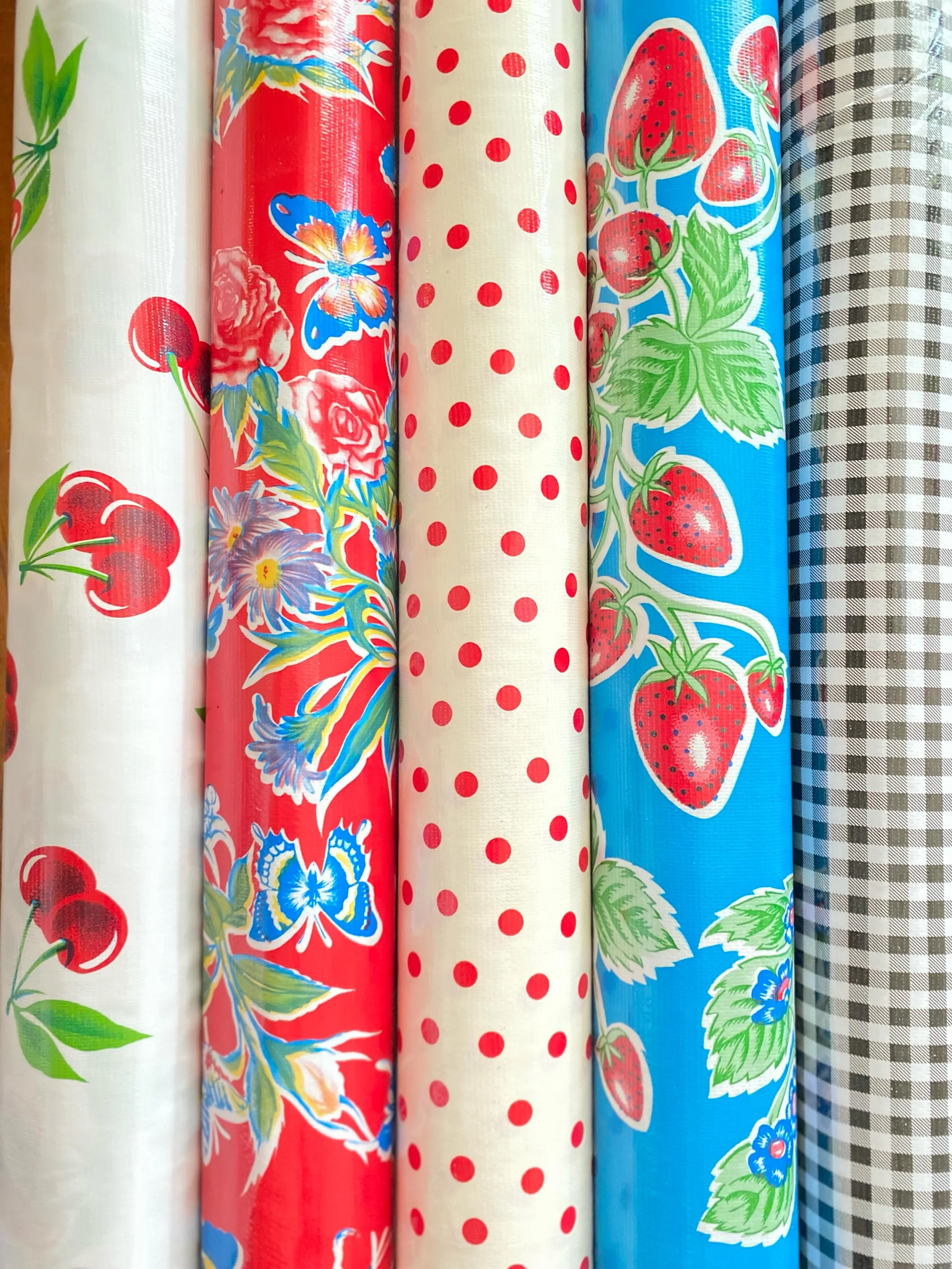 First batch of oilcloth just arrived! Will be on the website Soon! @summer_porch