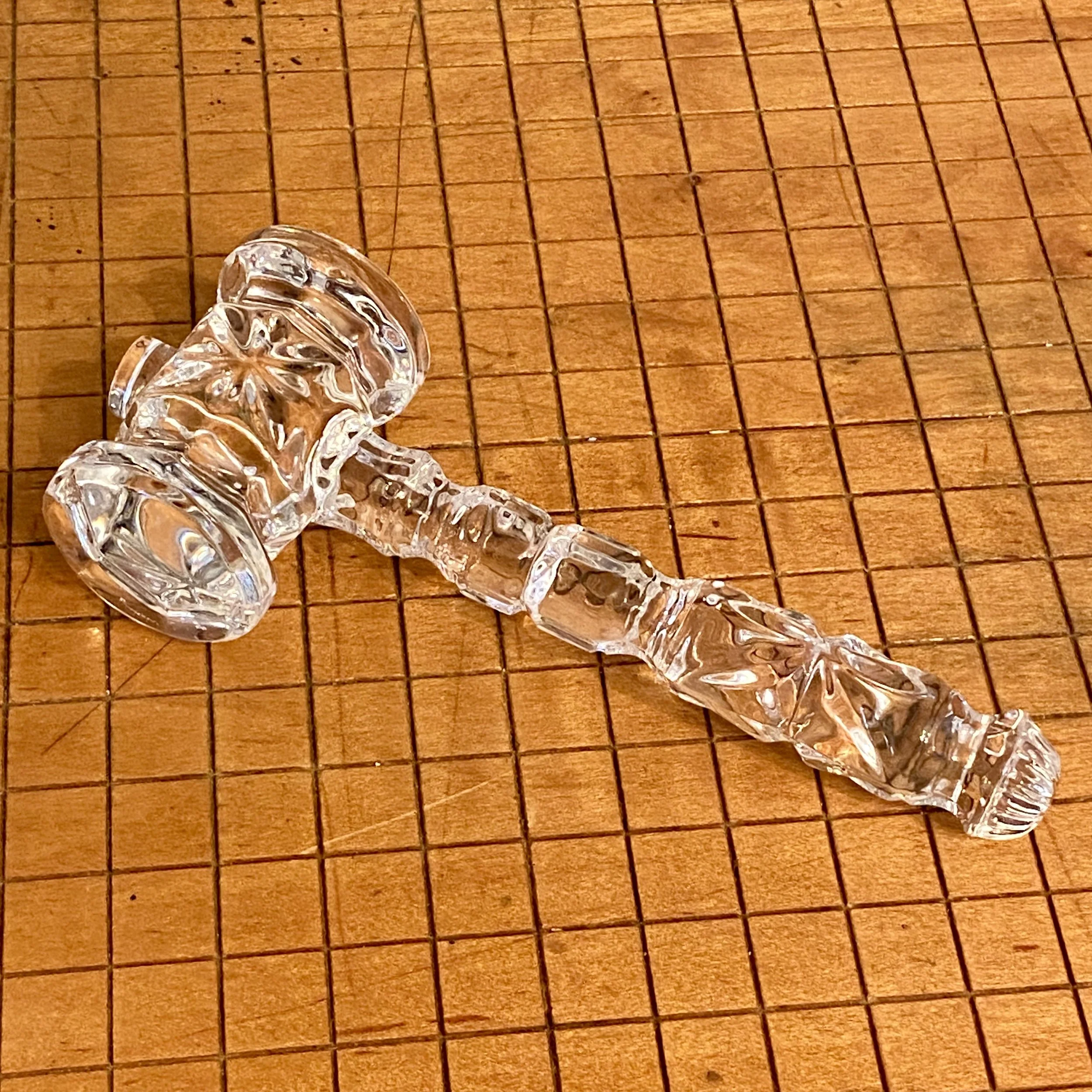 Waterford Crystal Presidents Gavel Paper Weight