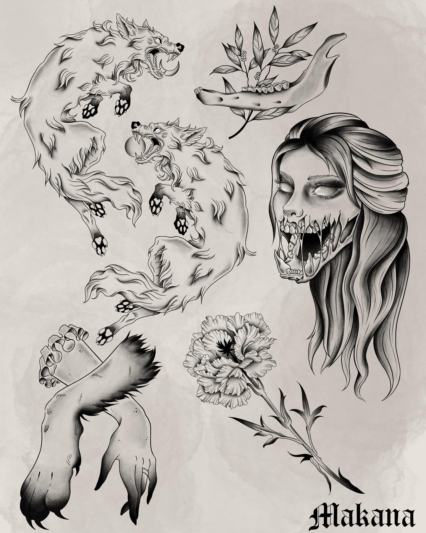 I have officially finished my apprenticeship and graduated as a tattoo artist 🎉 what better way to celebrate then with some new flash 🖤

&bull; pricing varies on placement and size &bull; if interested please dm or email &bull;

I can&rsquo;t begin