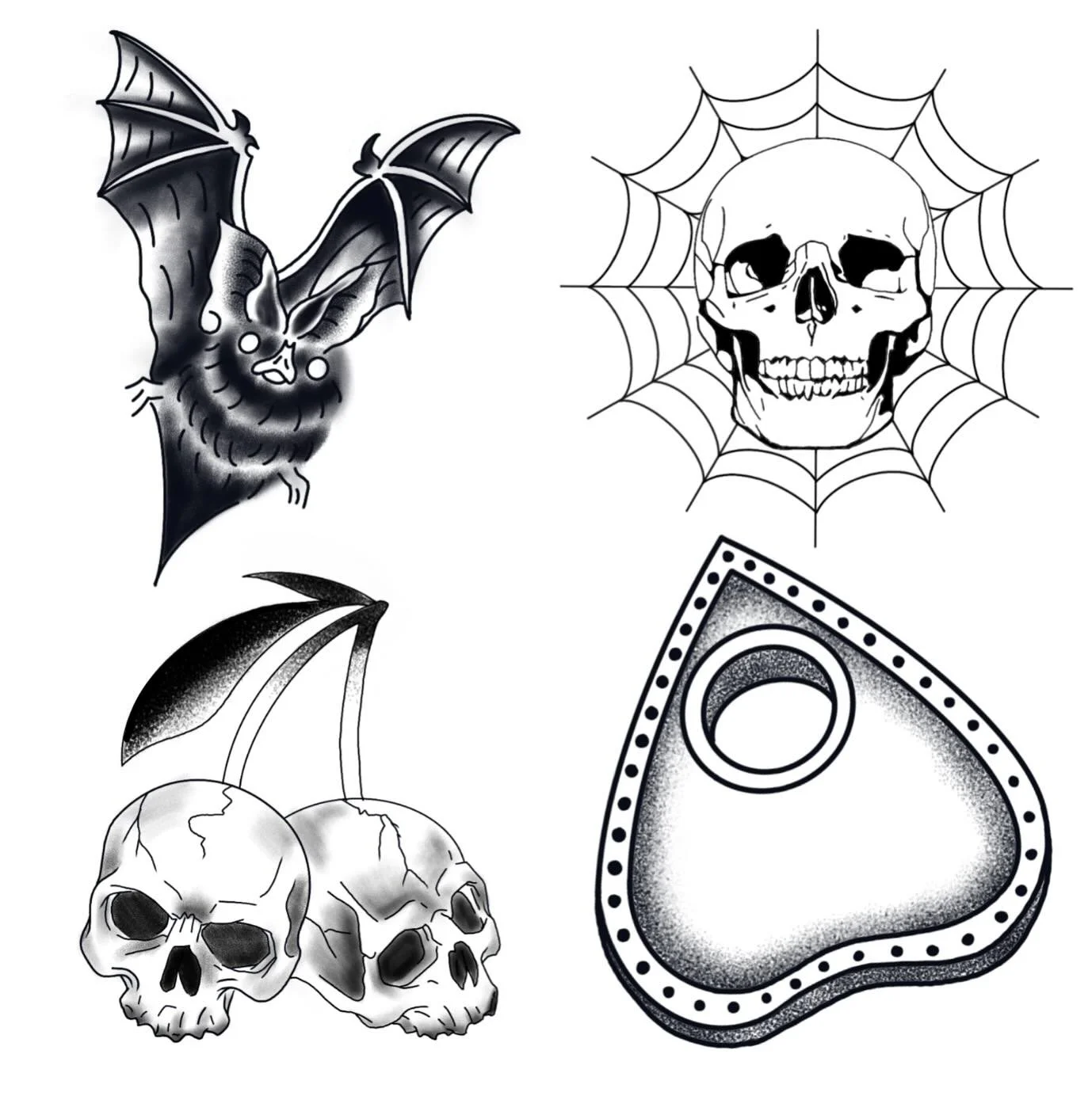Never too late to get some spooky designs! DM me for an appointment!