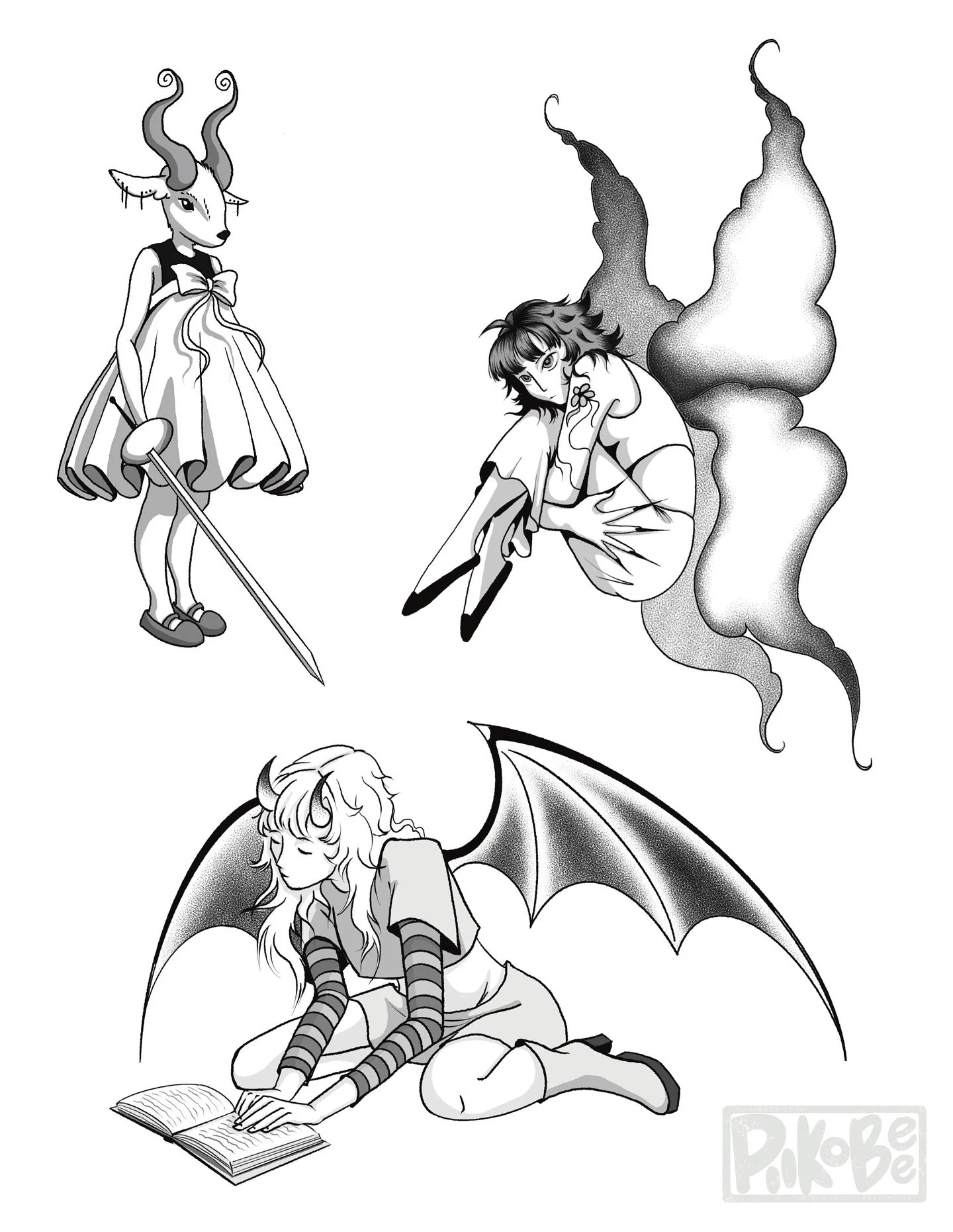 *Cool caption here* 
DM or email to book with me 🫨🕺💃✨

.
#flash #fairy #tattoo #tattooflash #fae #blackandgreytattoo #mke #mketattoo #mketattooartist