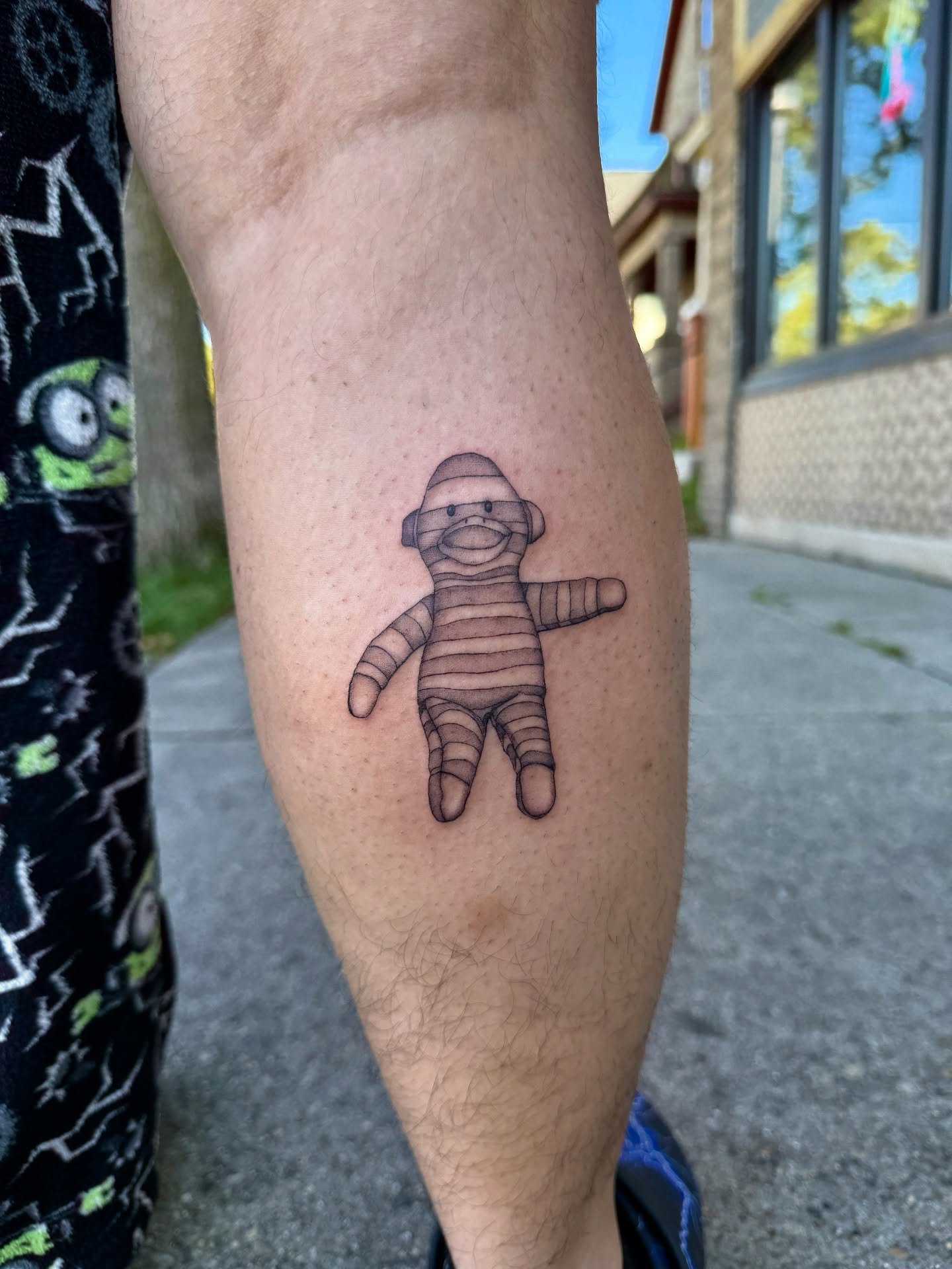 Sock Monkey from a while back! (oops lol) 🌸✨🙈
Customs like this always welcome!

.
#tattoo #sockmonkey #mketattoo #mke #mkeart #mkeartist