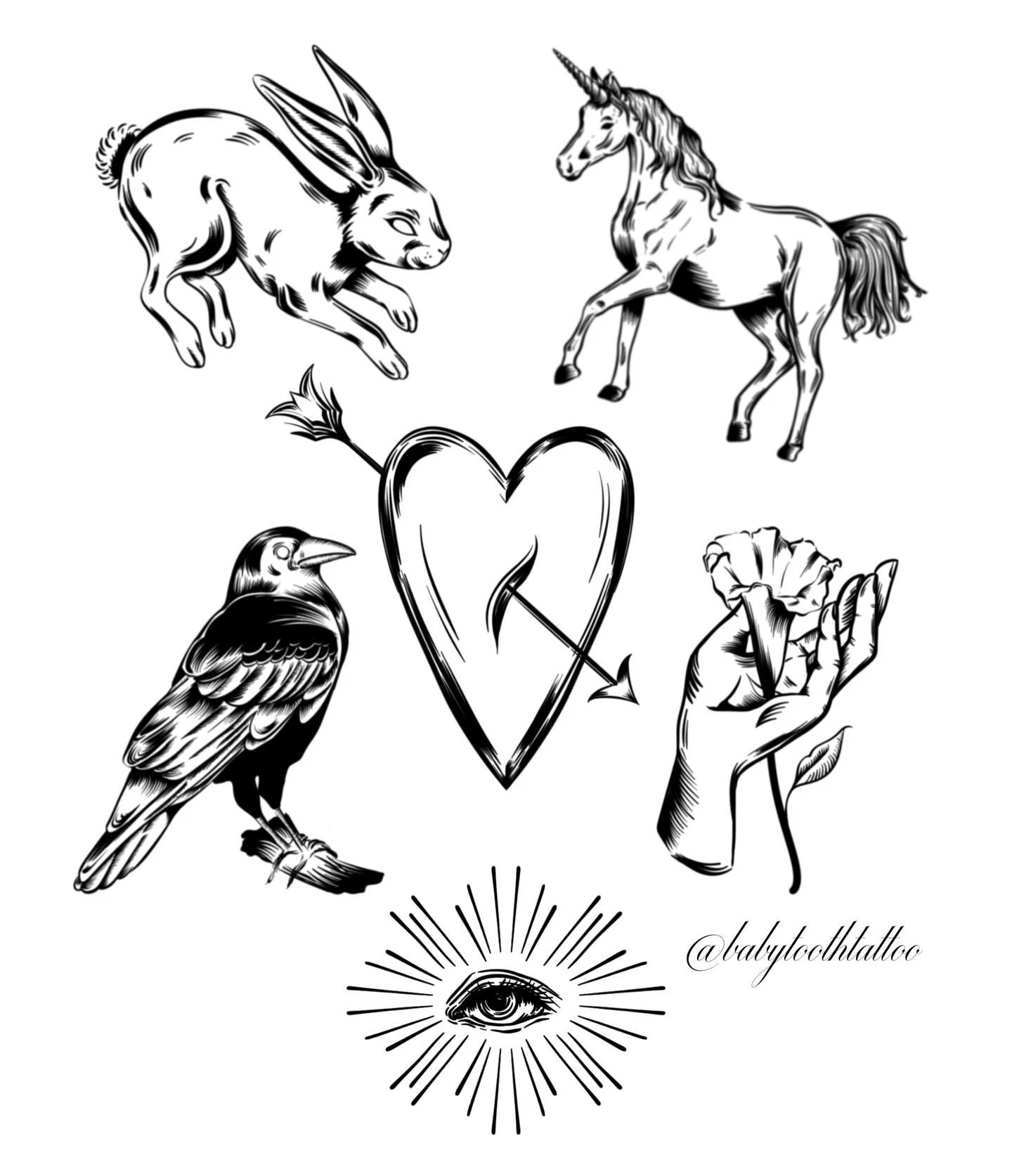 woodcut flash! these will all only be available once, message me to claim :p (please get the unicorn)
-
#tattoo #tattooapprentice #mketattoo #milwaukeetattoo