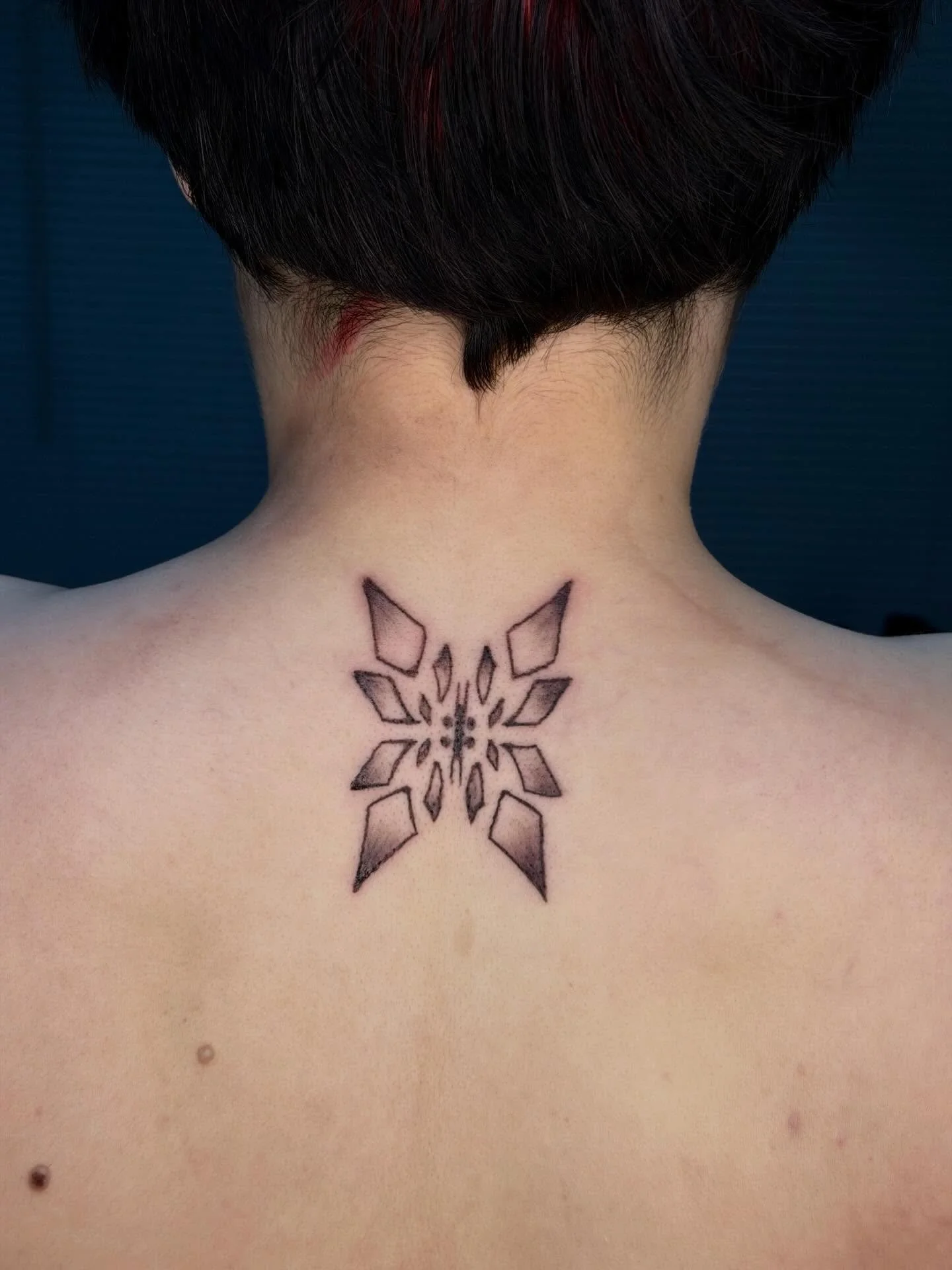 more abstract brown work for nick🤎🤎 ty for trusting me with this idea <33 #mketattoo #mketattooartist #tattooapprentice #flashtattoo #browntattoo