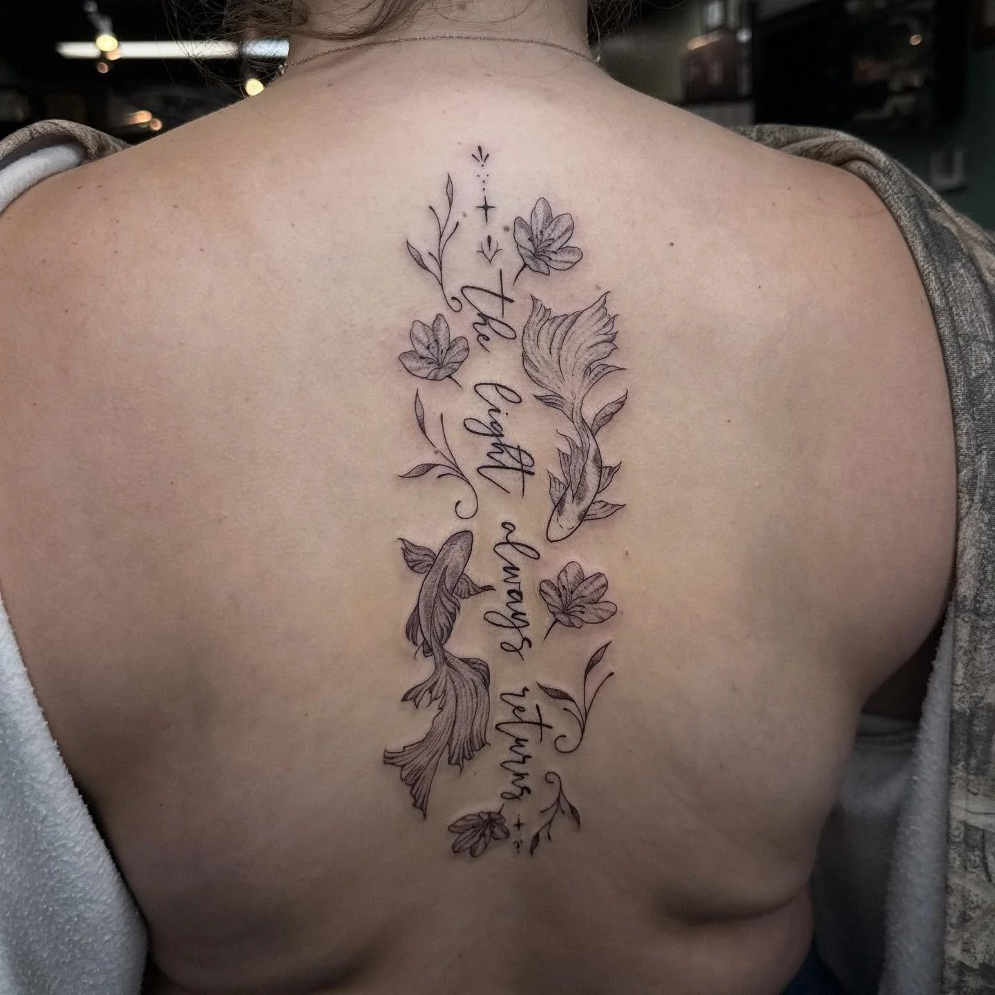 First tattoo of 2026! (Done the other day). Big thank you to every client who has ever shared even a small piece of their time with me in 2025 and the years before that. You all allow me to do what I love. You all push me to be a better version of my