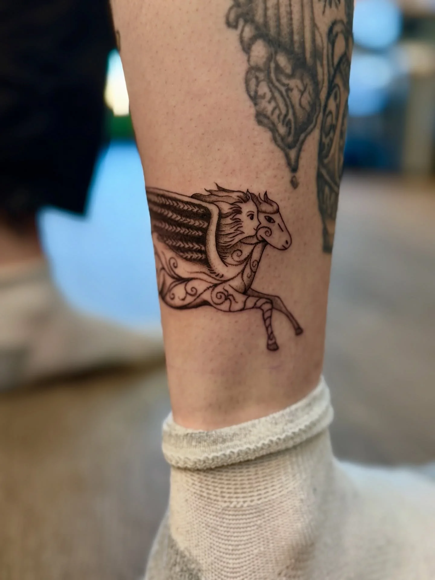 Trade with @calchemical ! I love Ghibli :)

.
#tattoo #kikisdeliveryservice #ghibli #mke #mketattoo