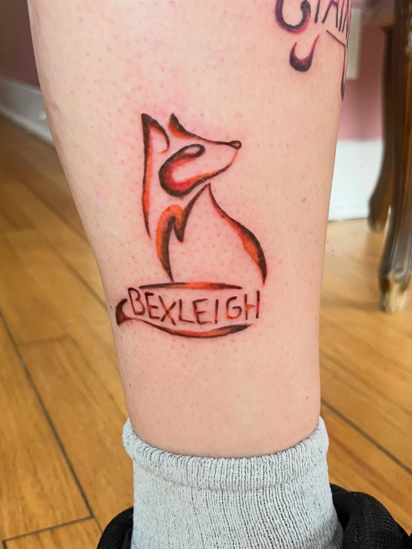 Bexleigh &amp; Fayne animal tattoos! #foxtattoo #elephanttattoo #riverwesttattoo