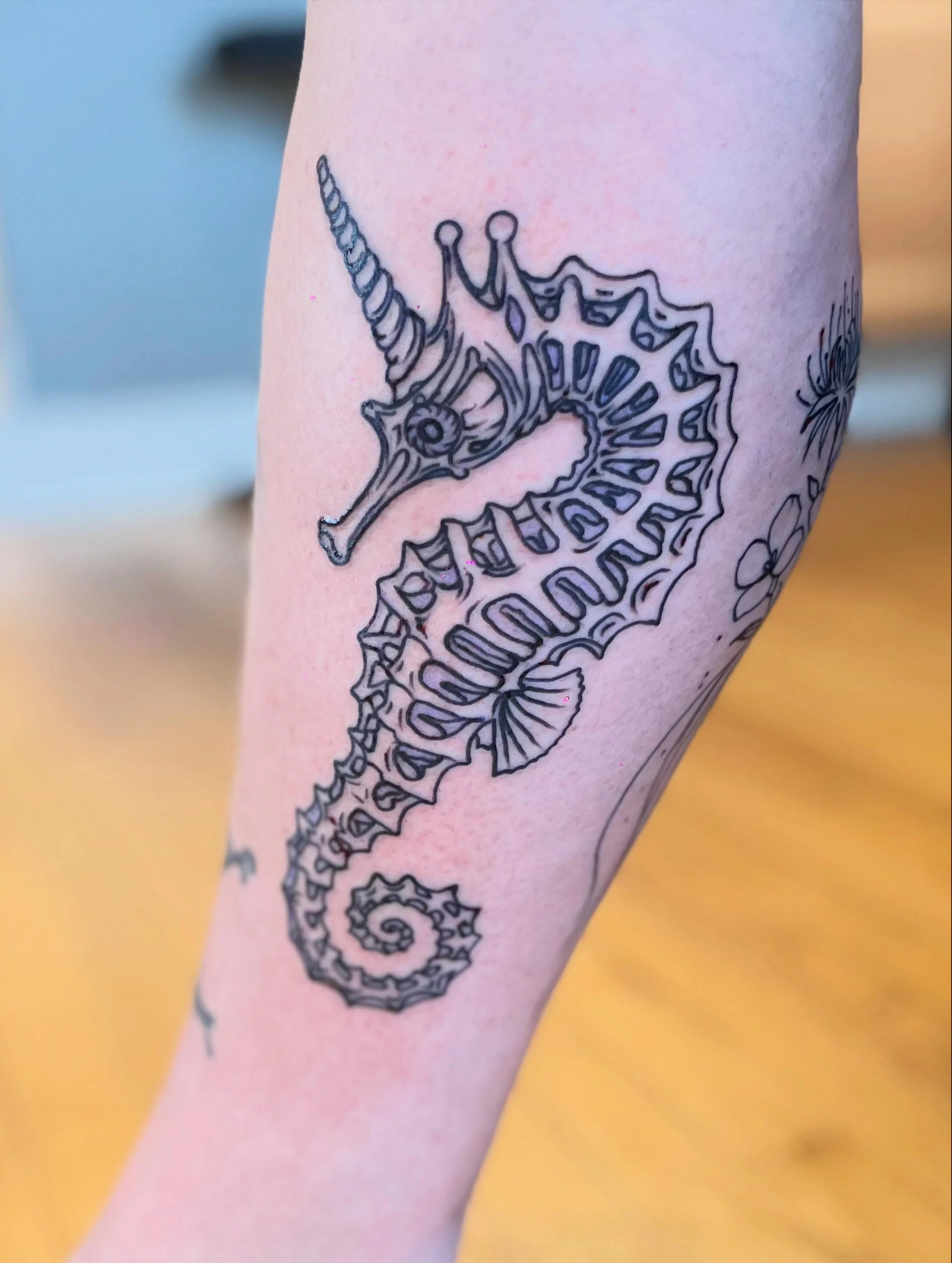It all starts with lines! Can&rsquo;t wait to finish this baby with colors!