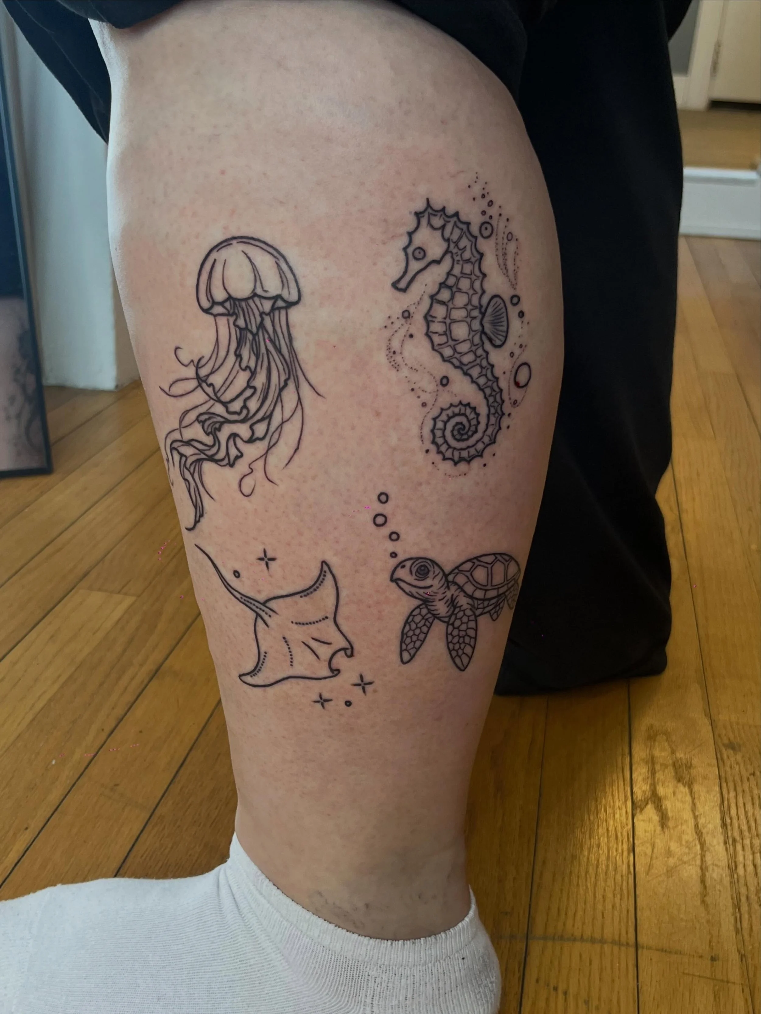 An underwater menagerie 🌊 #tattoomke