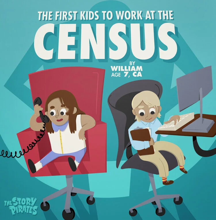 The First Kids To Work At The Census/Rowan and the 3 Sloths
