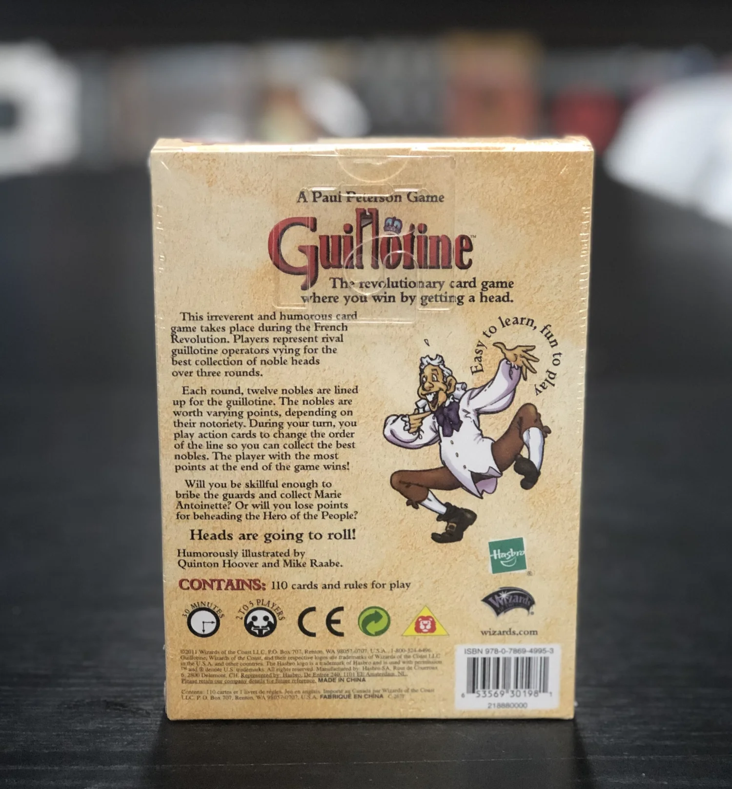 Guillotine — Cabbages and Kings Games