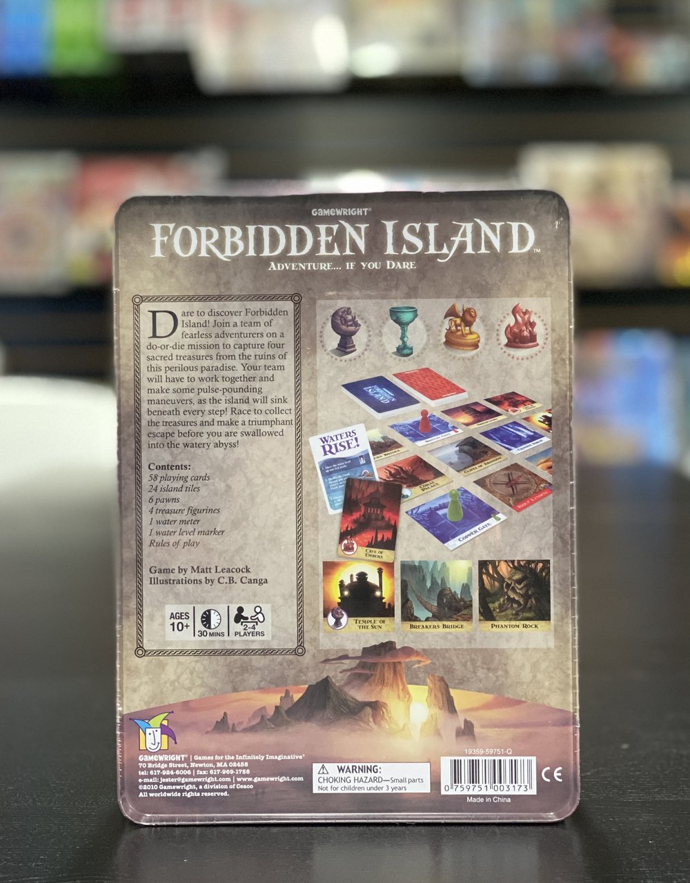 Forbidden Island — Cabbages and Kings Games