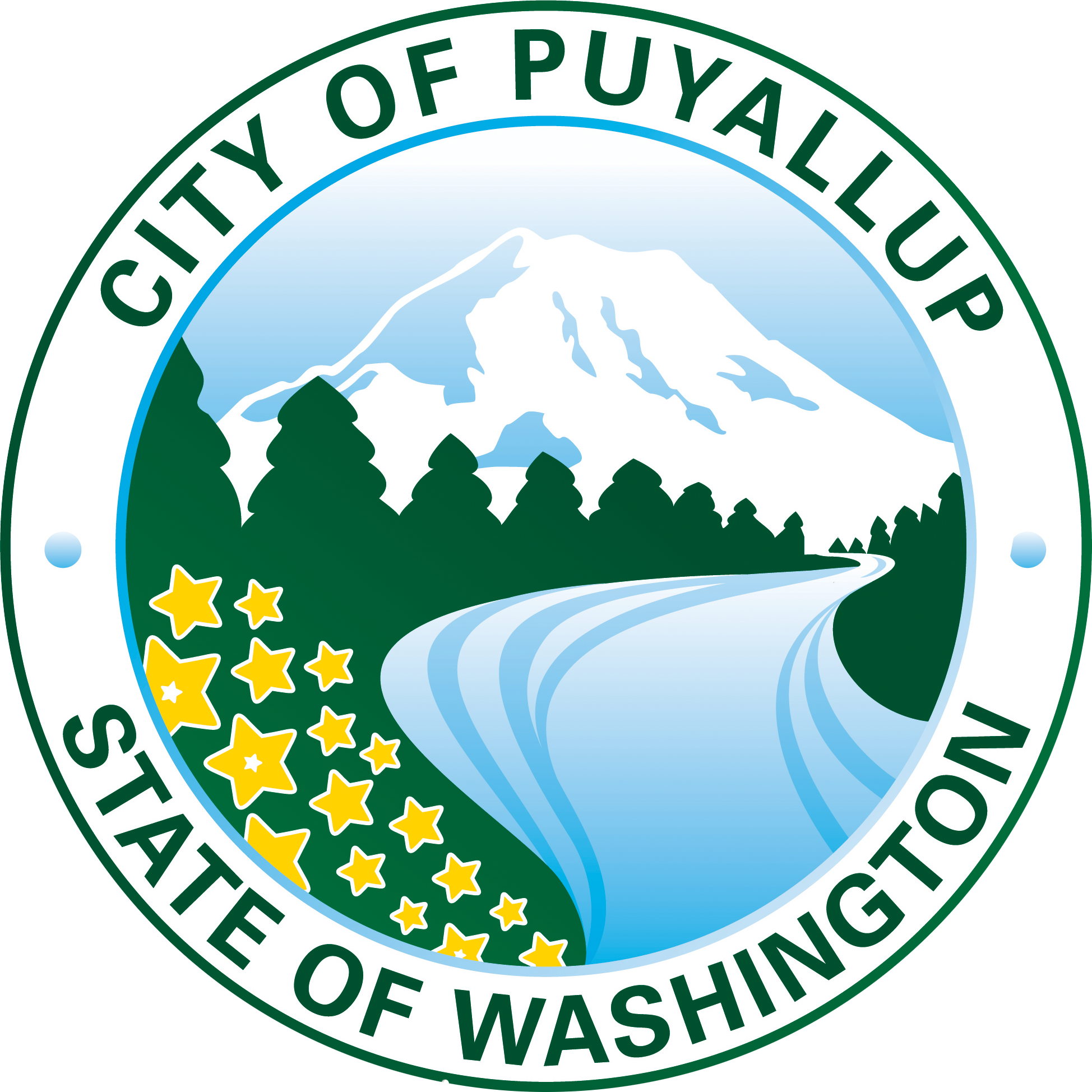 City of Puyallup logo. 