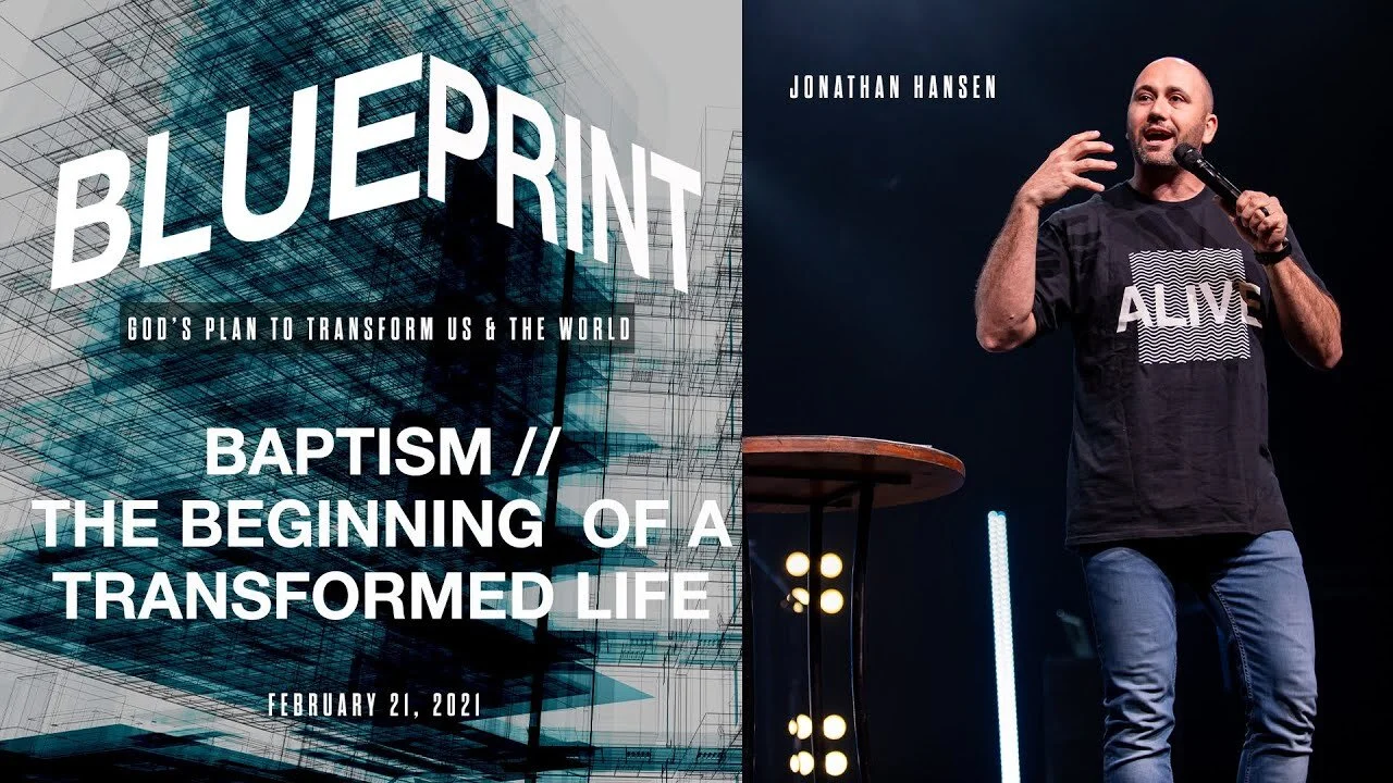 Baptism/The beginning of a Transformed Life