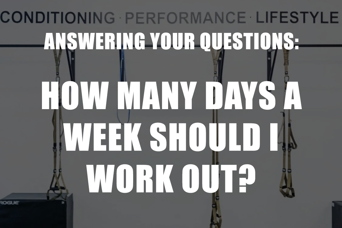 Answering Your Questions: How Many Days a Week Should I Work Out?