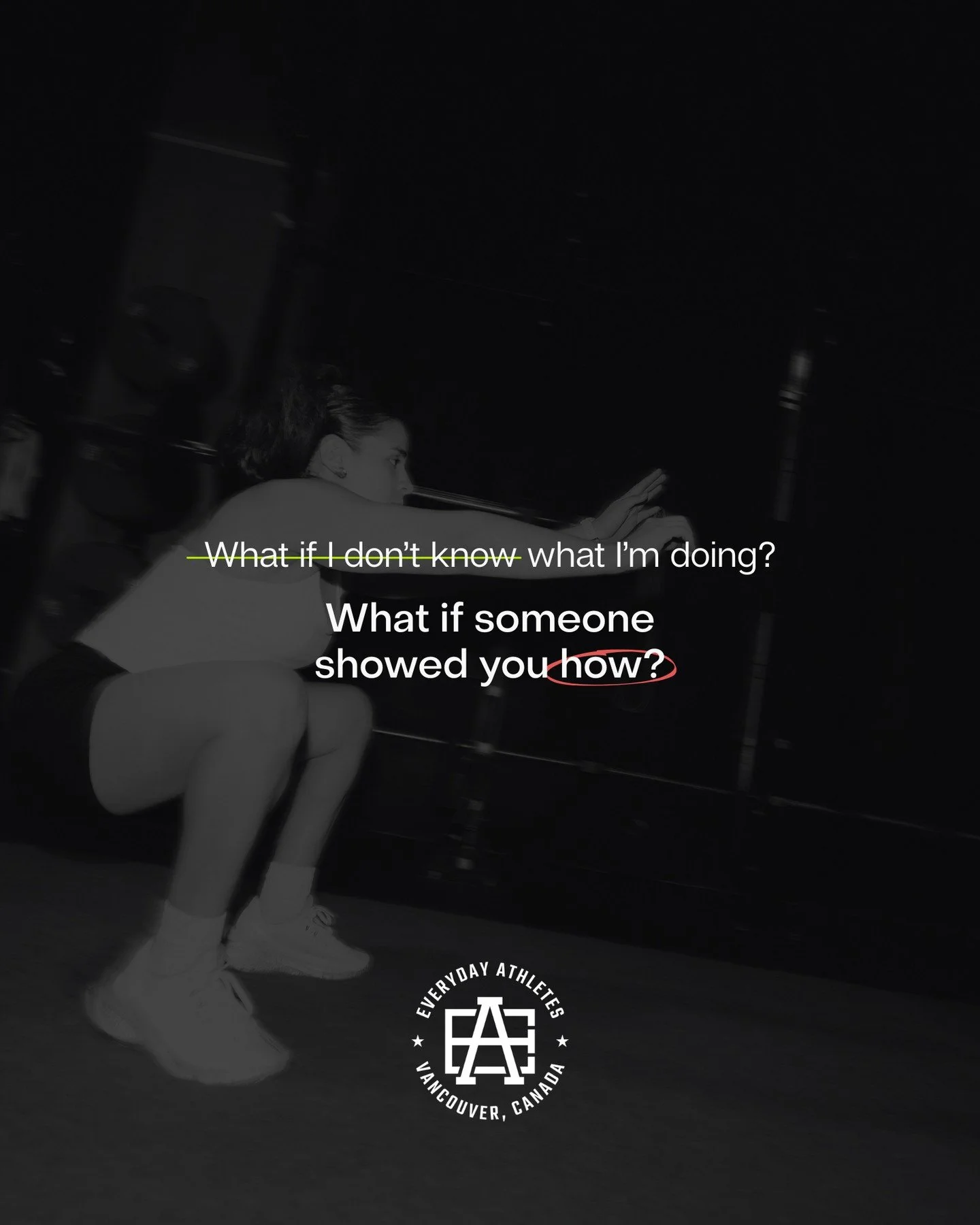 Starting something new can feel a little intimidating. We get it.⁠
⁠
You don&rsquo;t have to be strong.⁠
You don&rsquo;t have to be fit.⁠
You don&rsquo;t have to know what you&rsquo;re doing.⁠
You just have to show up.⁠
⁠
We&rsquo;ll meet you where y