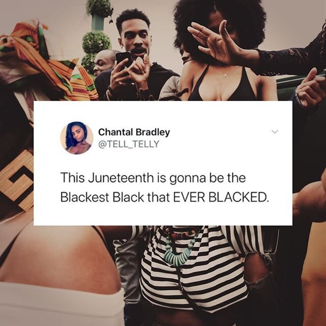 I know that&rsquo;s right! And, unapologetically at that! 🗣&bull;
&bull;
&bull;
June 19 is Juneteenth - an annual holiday to recognize the end of slavery following the Emancipation Proclamation. The origin of the holiday goes back to June 19th, 1865