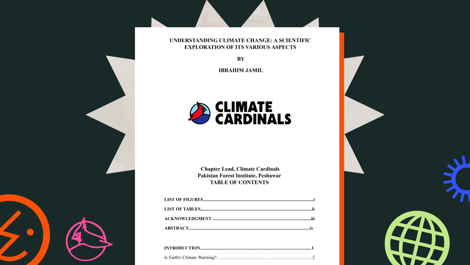 chapter updates: Youth-Led Climate Research from Pakistan