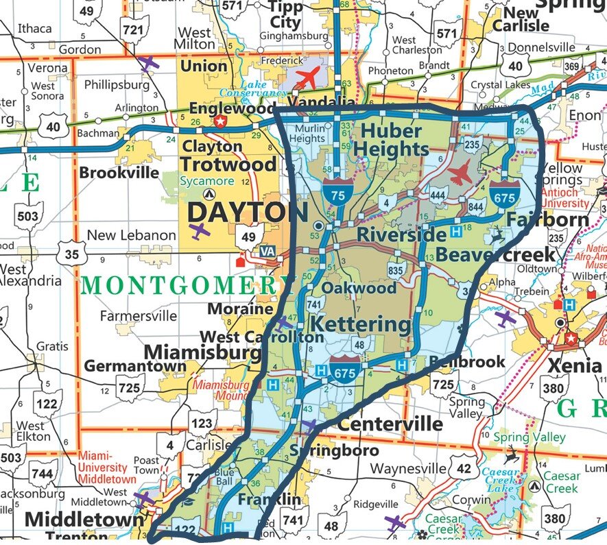 Service Area — The Real Cloth Diaper Company