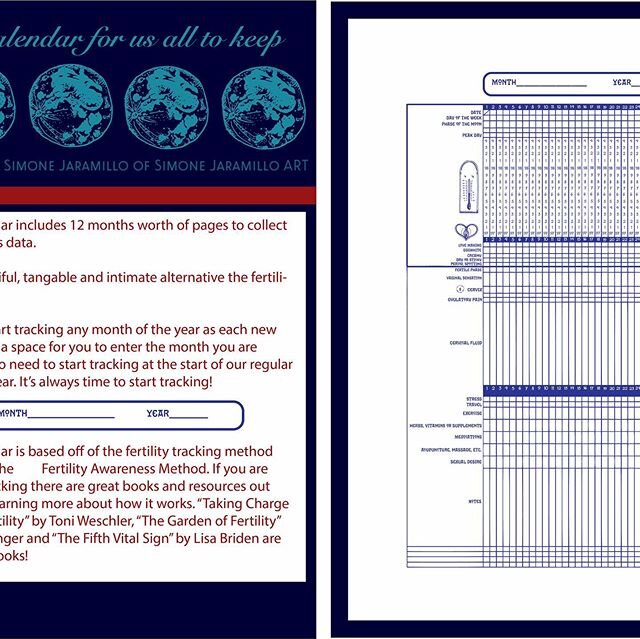 The fertility calendar is live! I&rsquo;m placing a bulk order today. If you or someone you know is interested, here&rsquo;s how you can order one! It&rsquo;s a bit grass-roots to start but it&rsquo;s happening! Soon I&rsquo;ll have a way for folks t