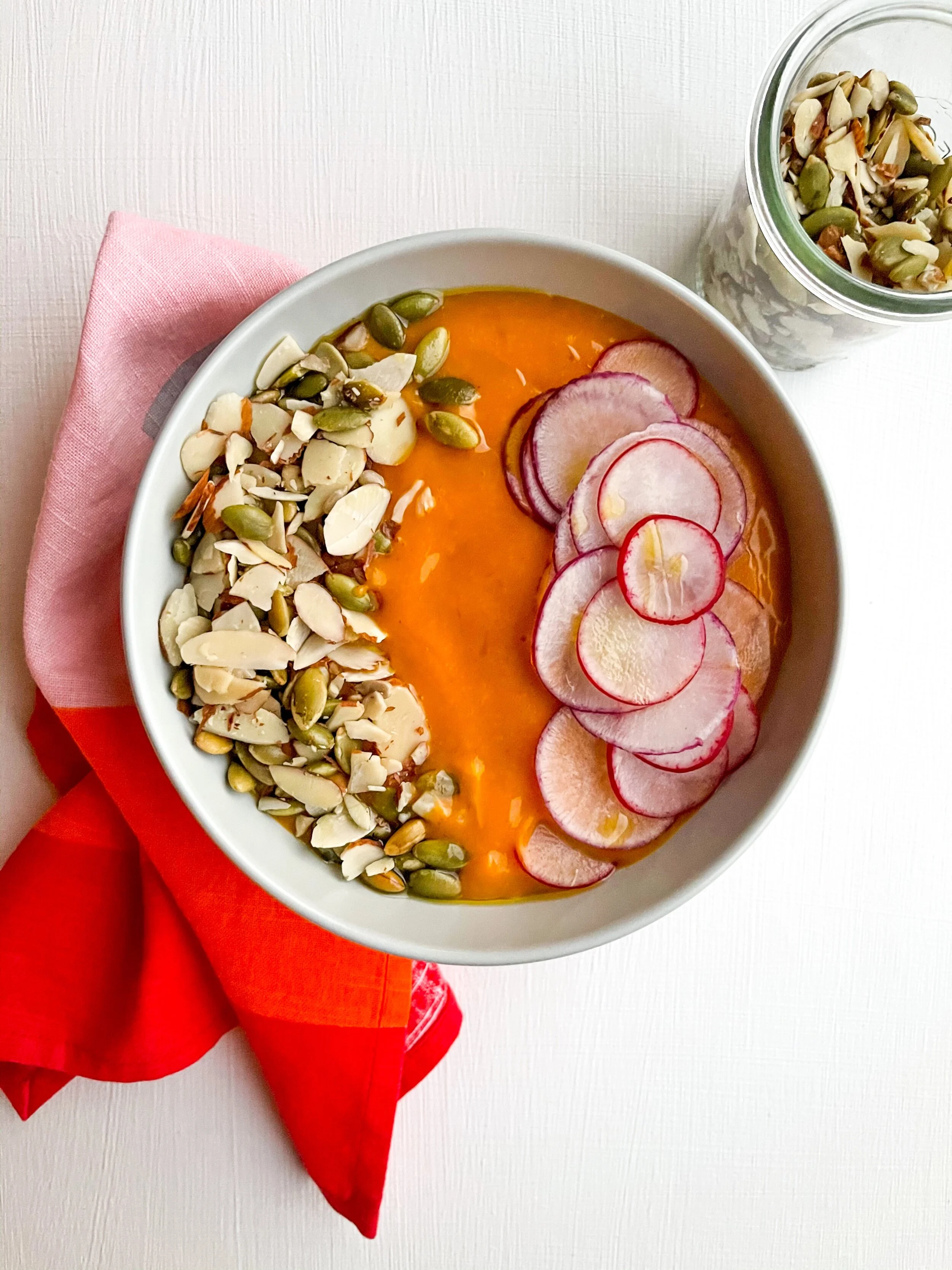 My Five Minute Butternut Squash Blender Soup