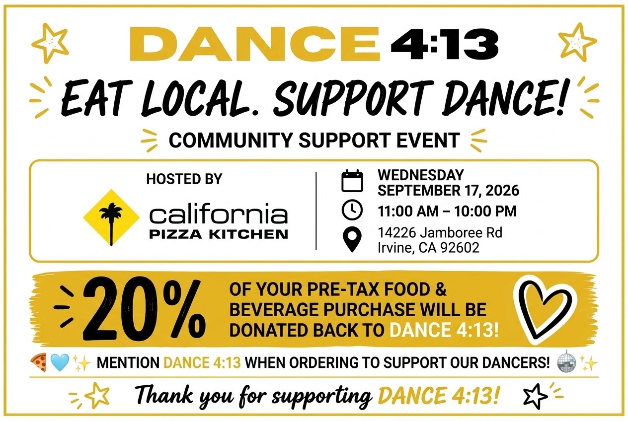 California Pizza kitchen event