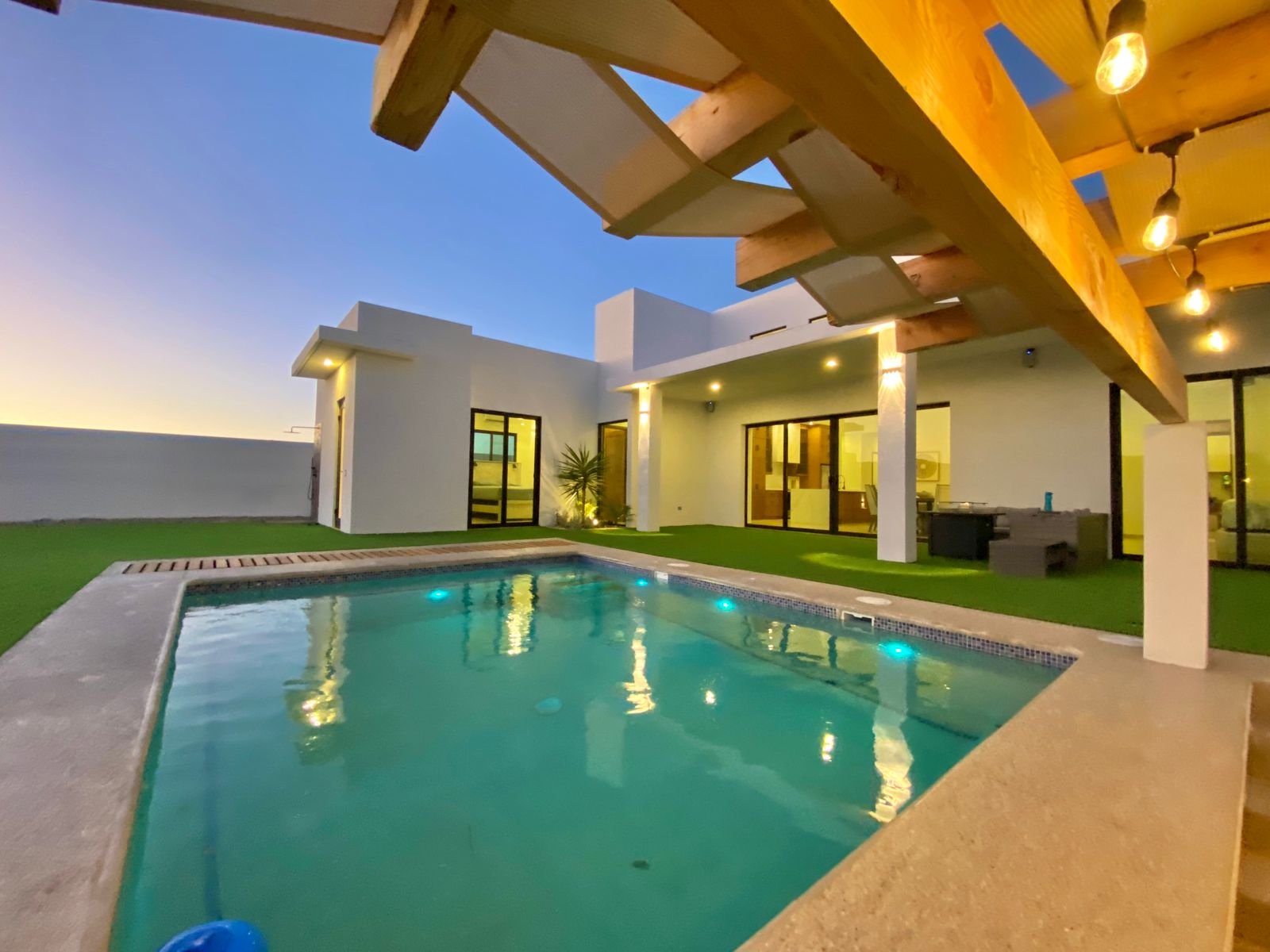 Pool Yard evening Casa Ocean Breeze (11).jpeg