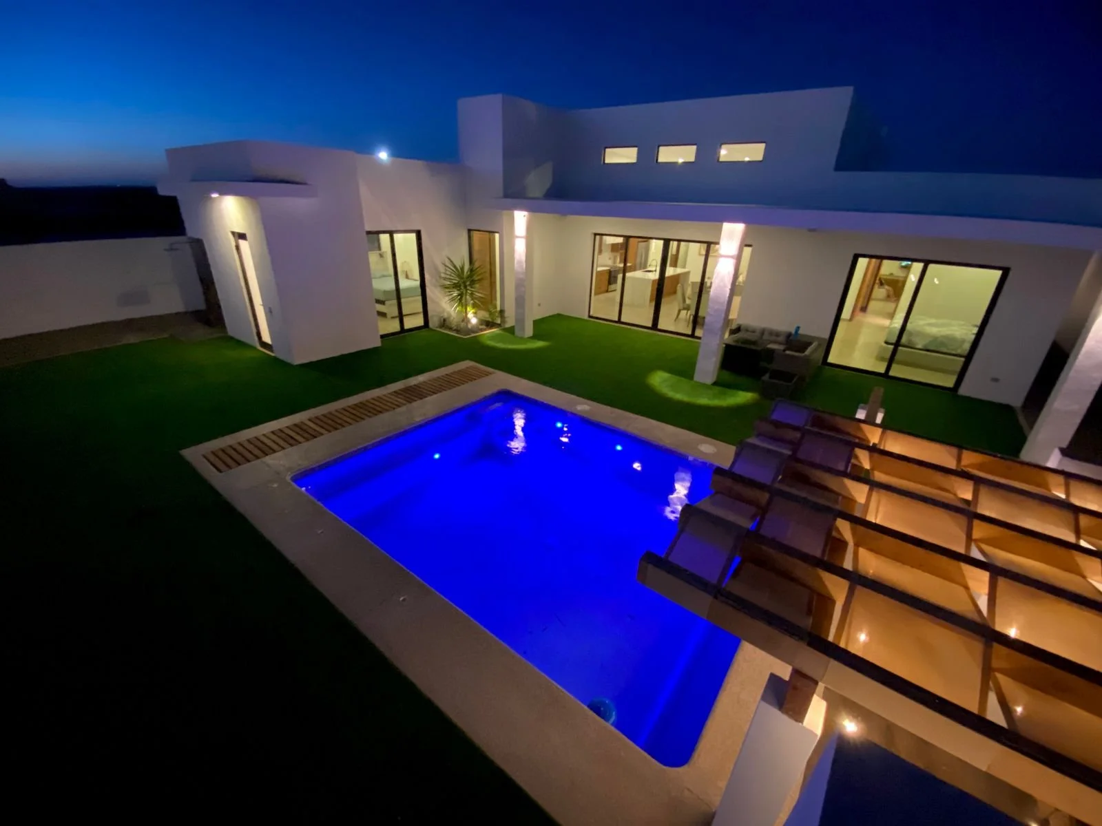 Pool Yard evening Casa Ocean Breeze (15).jpeg