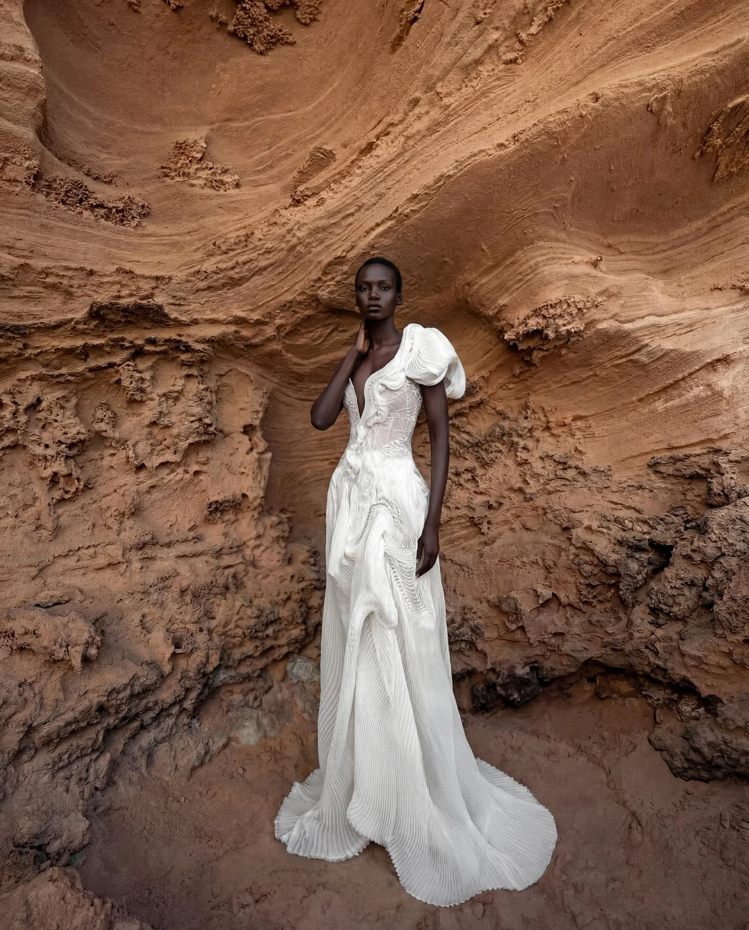 asymmetrical wedding dress by Lana Marinenko size:16 11 Games Every Cool ensuring that it drapes high waisted