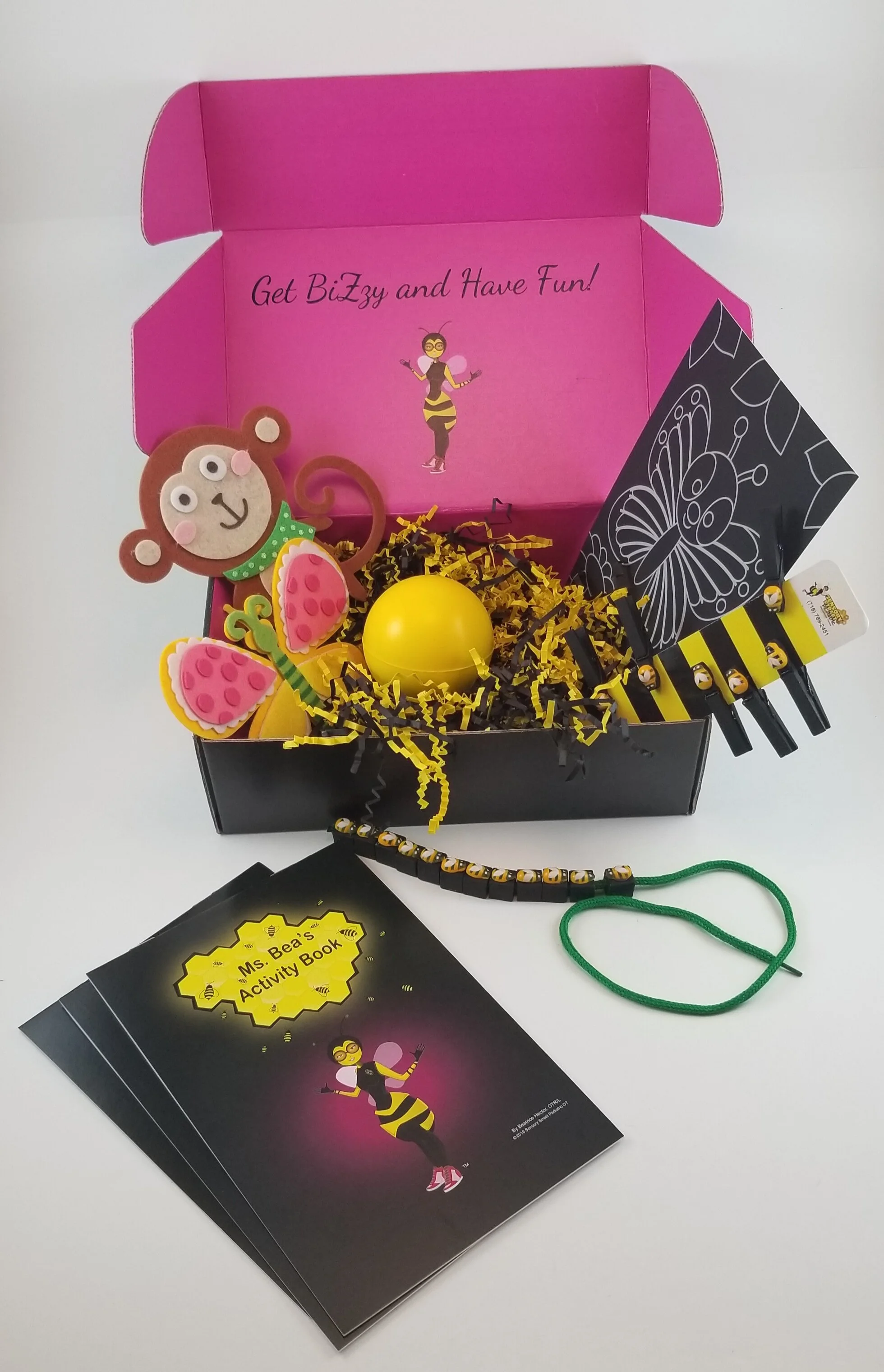 Bizzy Hands Activity Box Sensory Street