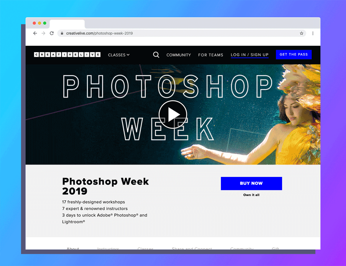 Community Week - Using Adobe Photoshop for GIFs by