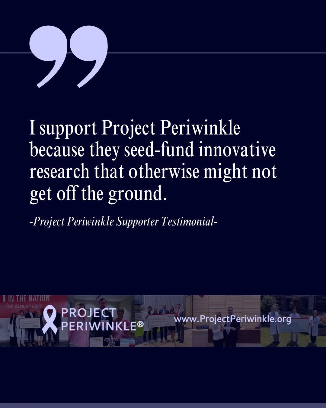 Why do you support Project Periwinkle?  Let us know in the comments or send us a note at giving@projectperiwinkle.org

 #NonProfit #StomachCancer #impact #ProjectPeriwinikle #cancerprevention #earlydetection #Makeadifference #hope #GastricCancer #sto