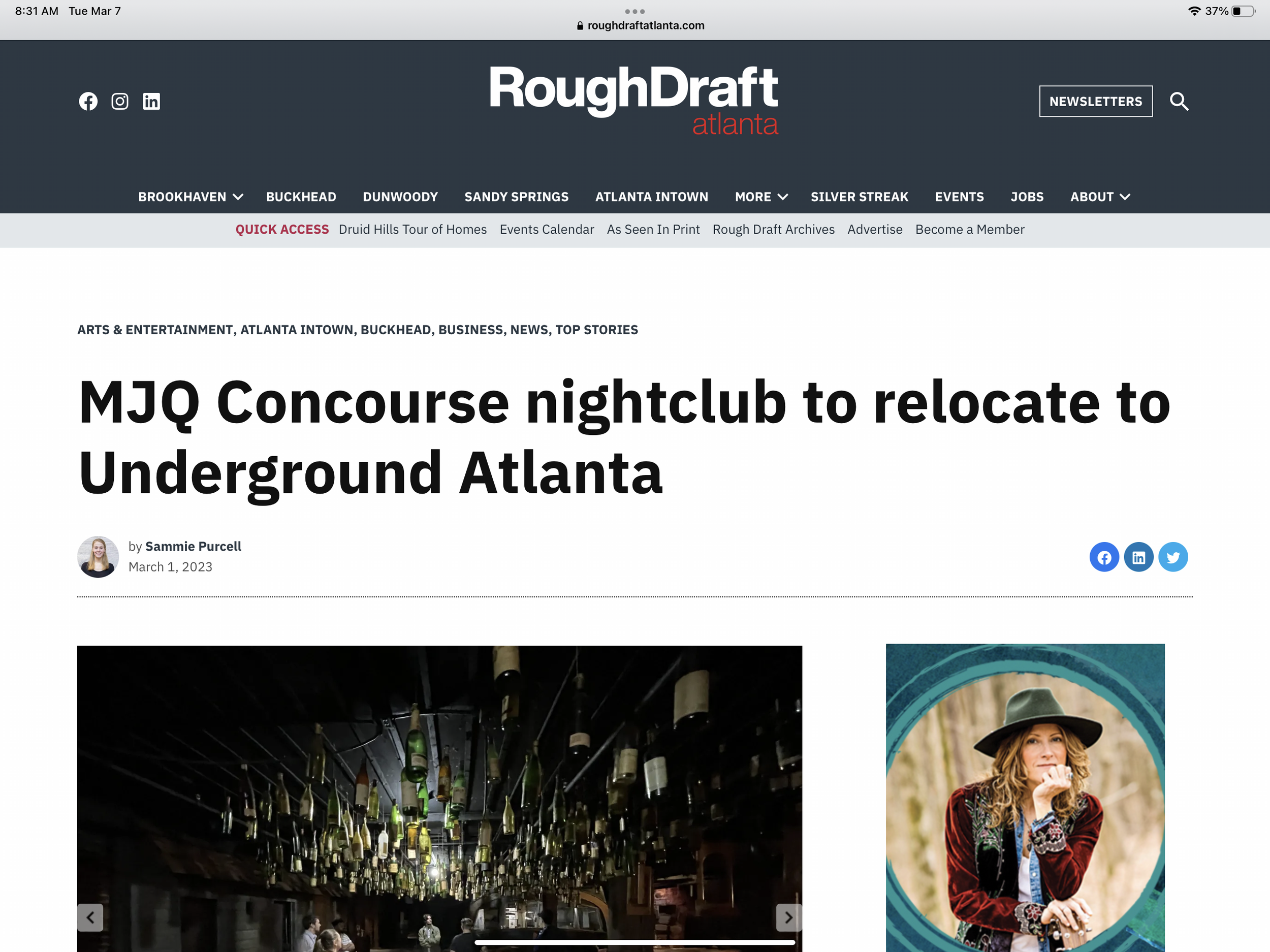 MJQ Concourse nightclub to relocate to Underground Atlanta