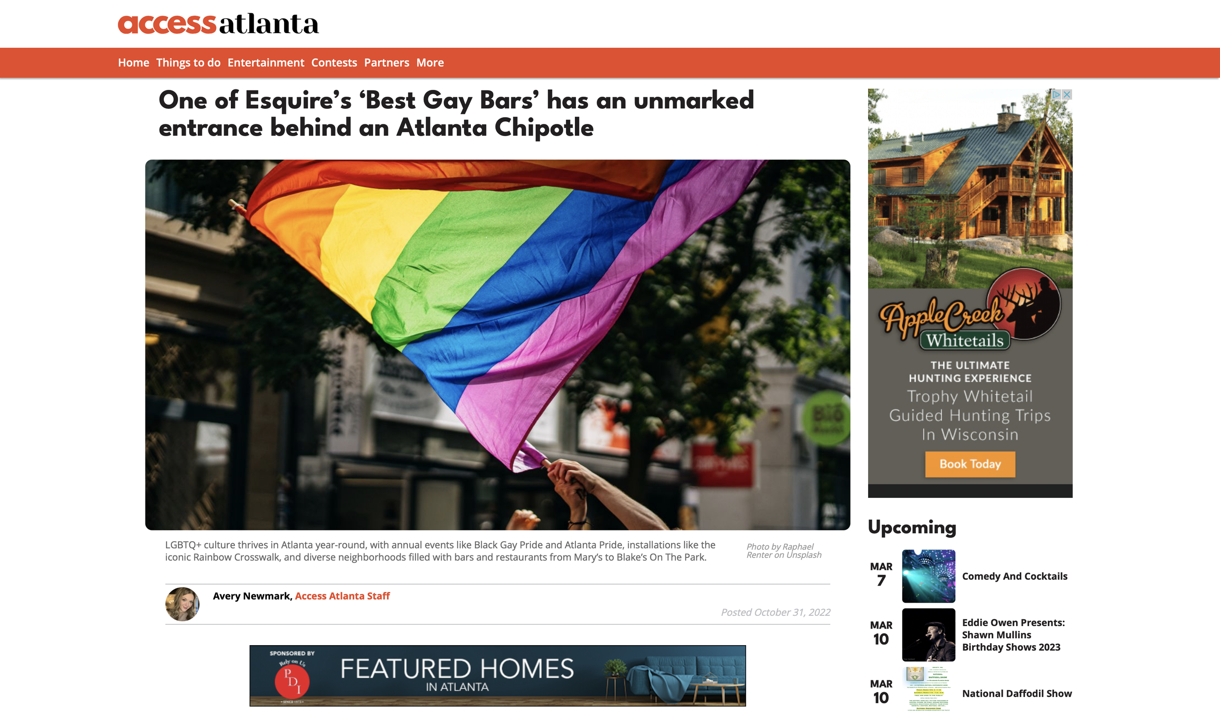 One of Esquire’s ‘Best Gay Bars’ has an unmarked entrance behind an Atlanta Chipotle