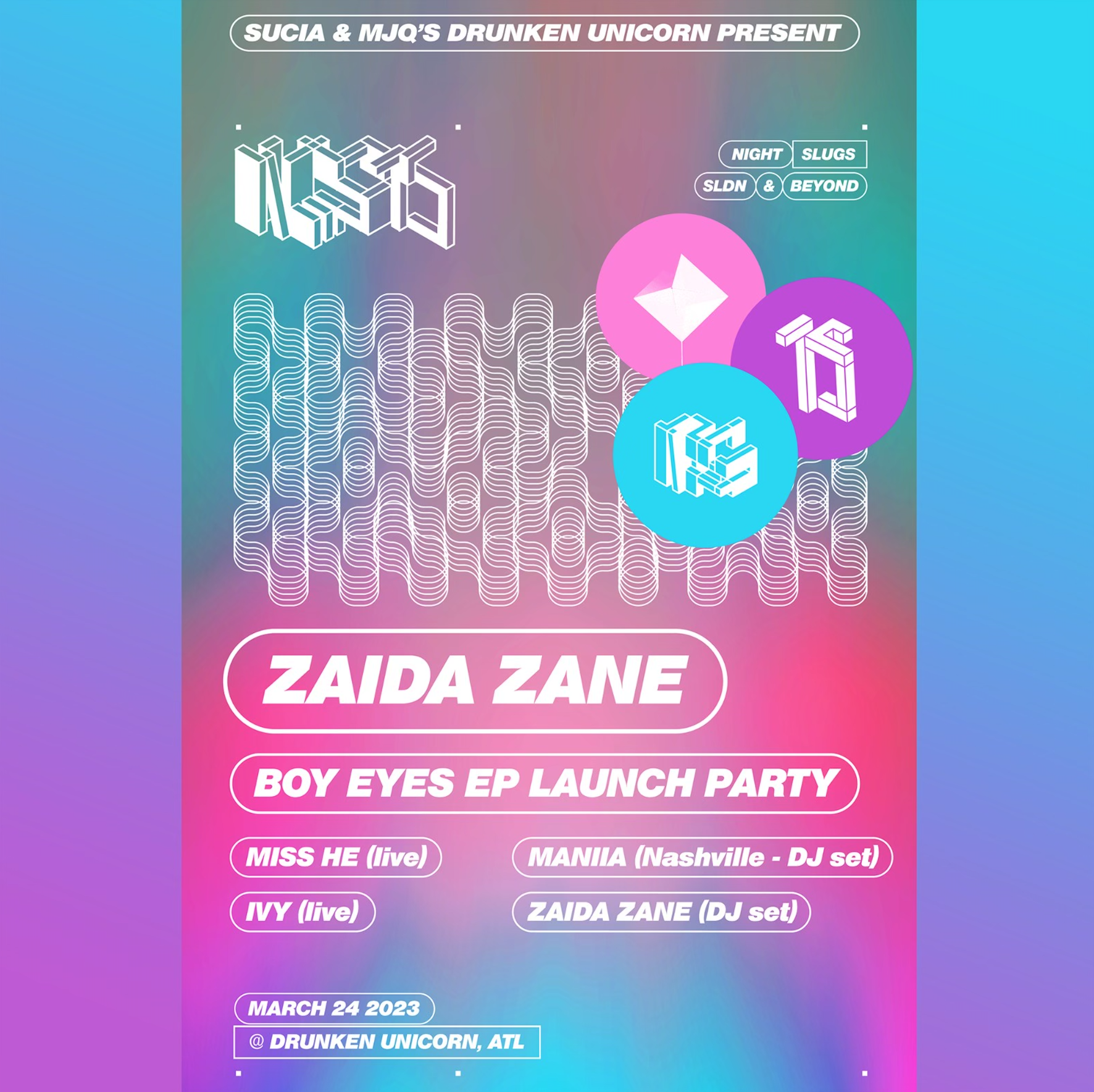 Boy Eyes One Night Only!