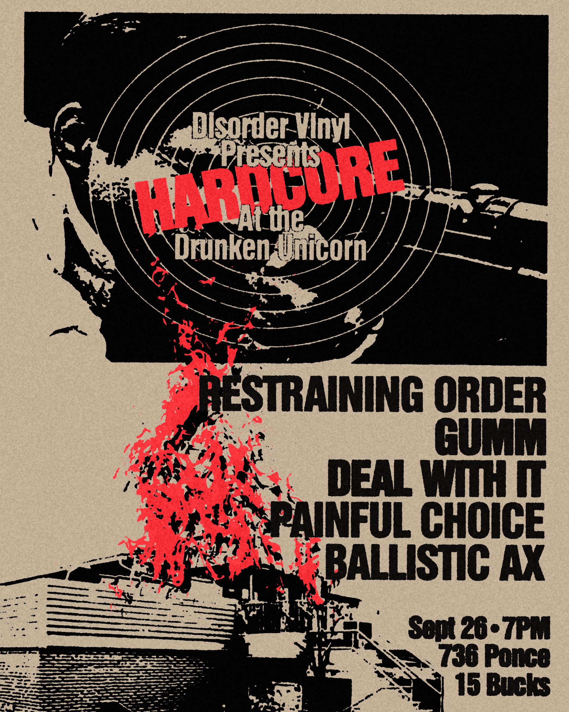 Disorder Vinyl Presents Restraining Order + Gumm