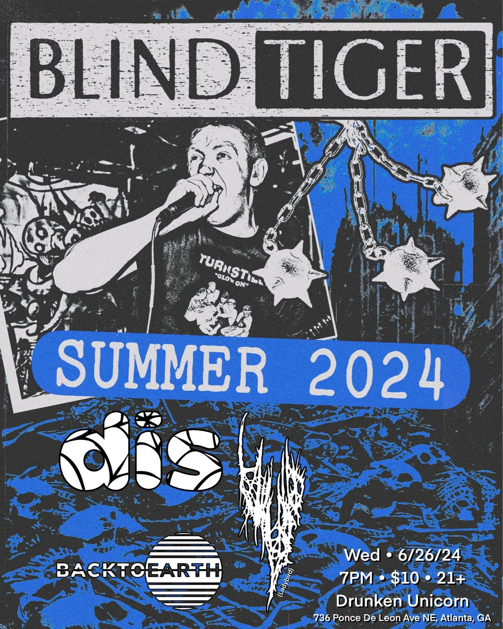 BLIND TIGER / DIS / BACK TO EARTH / LADYBIRD