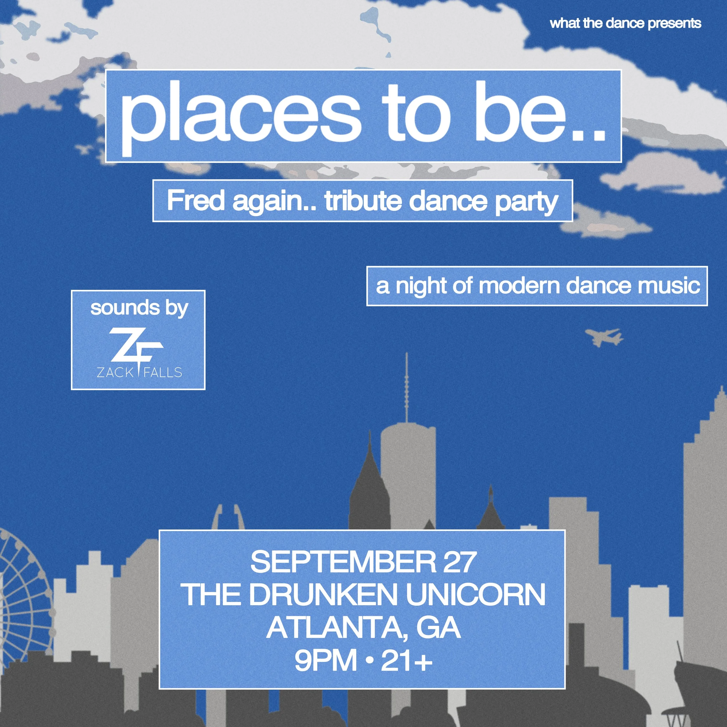 PLACES TO BE