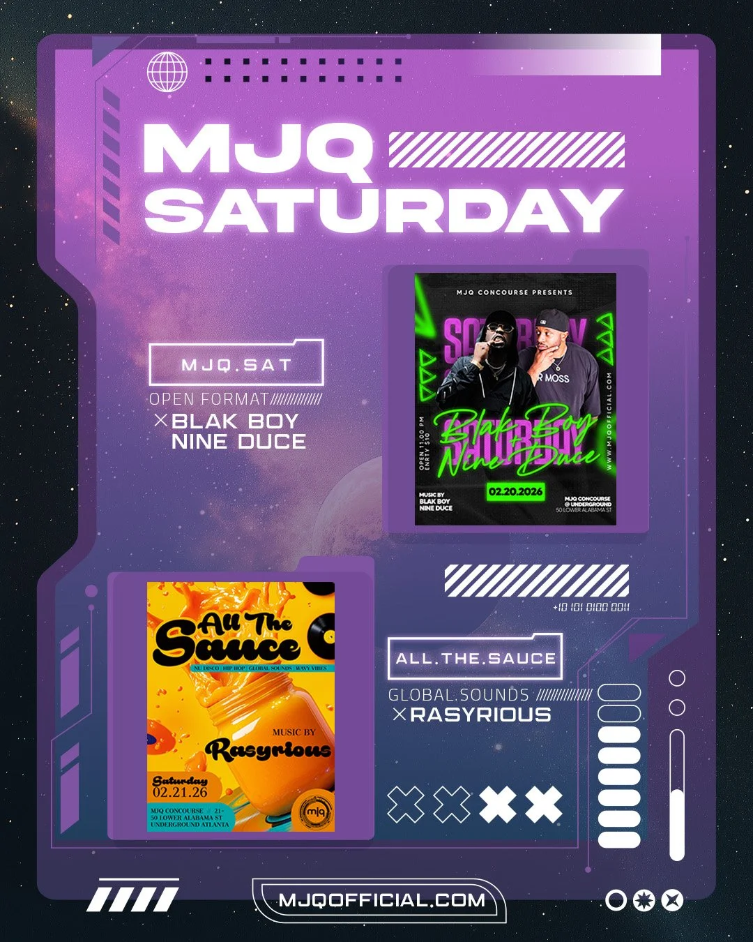 MJQ SATURDAYS