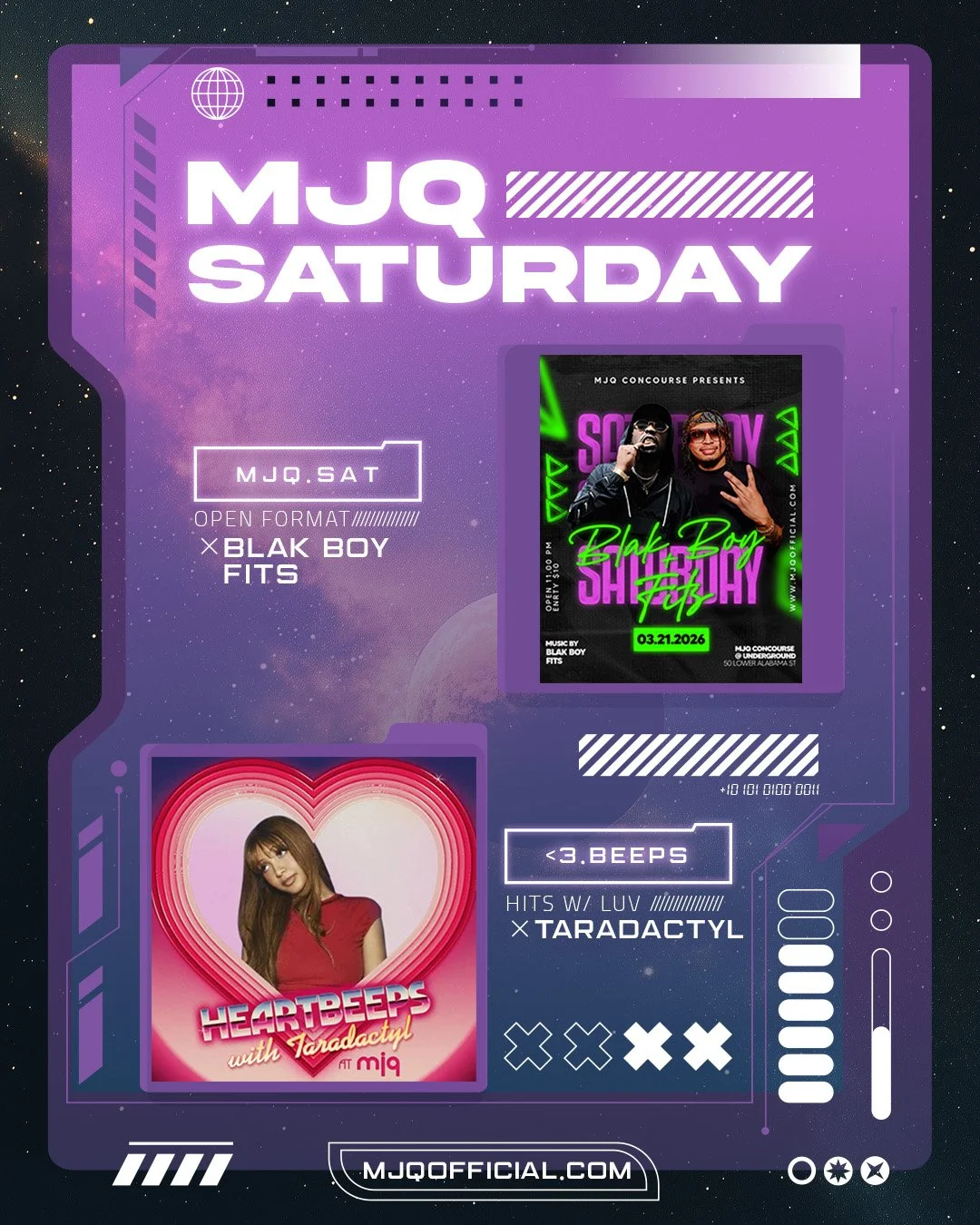 MJQ SATURDAYS