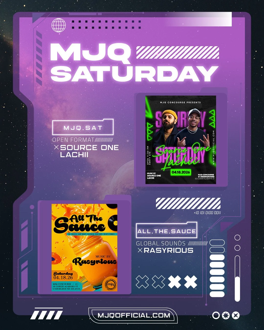 MJQ SATURDAYS