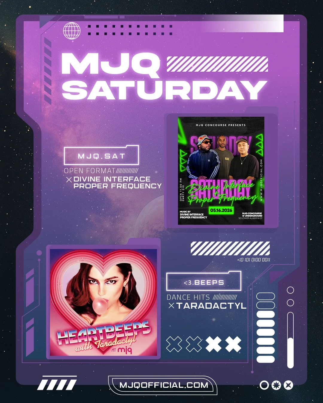 MJQ SATURDAYS