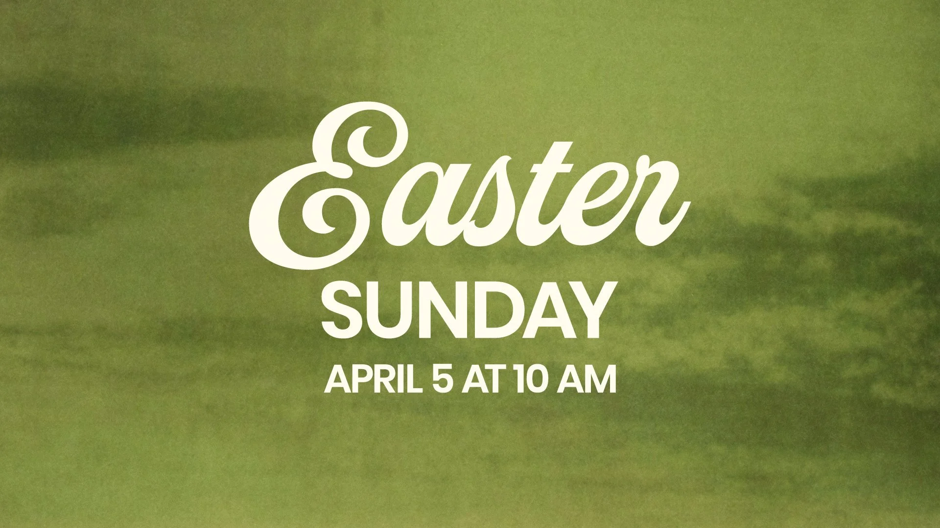 Easter Sunday 2026 - Do Not Disbelieve, But Believe