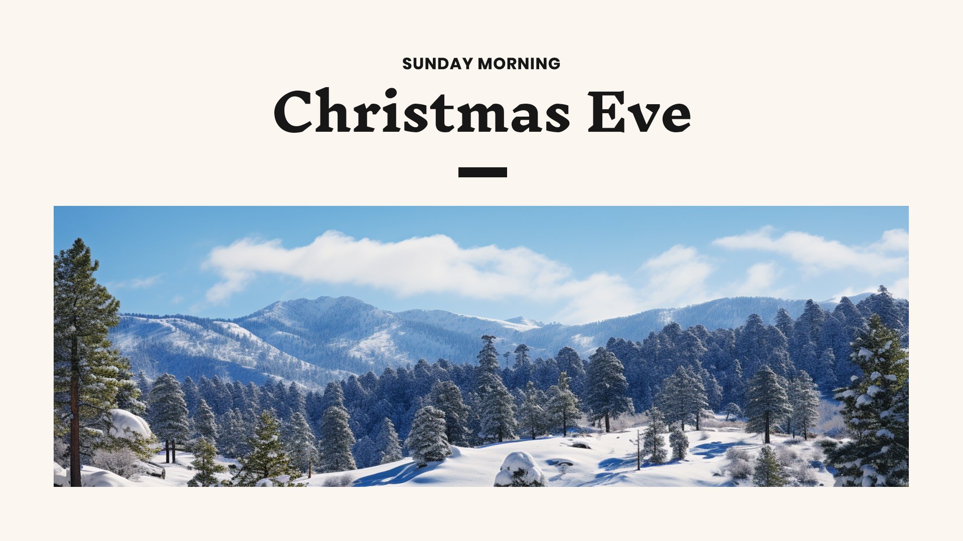 Galatians 4:4-5 - Christmas Eve 2023