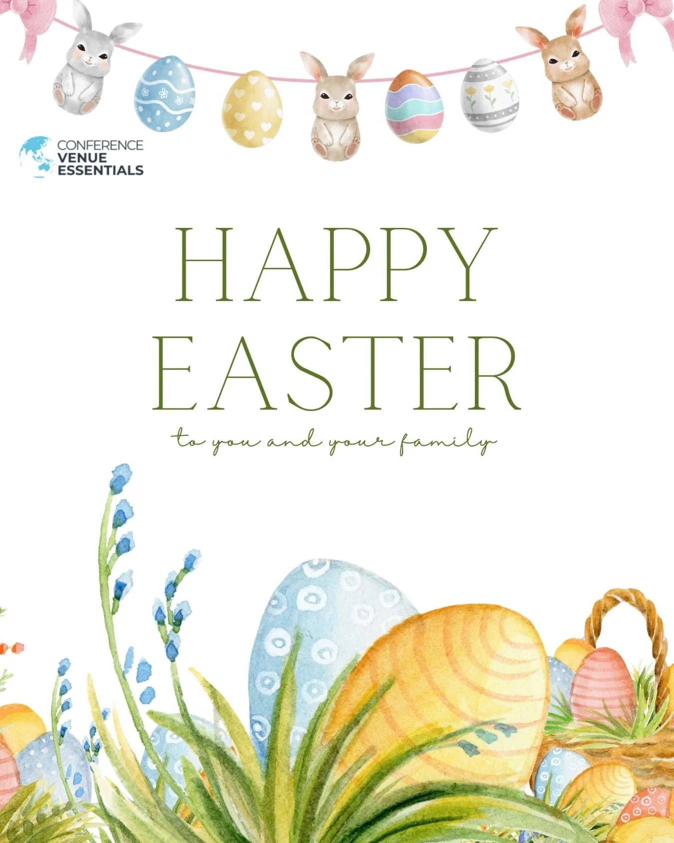 Wishing all our fabulous clients and suppliers a very happy Easter 🐣✨
 May your weekend be filled with relaxation, laughter, and quality time with your loved ones.
Thank you for your continued support &mdash; we truly appreciate it.

Warmest wishes,