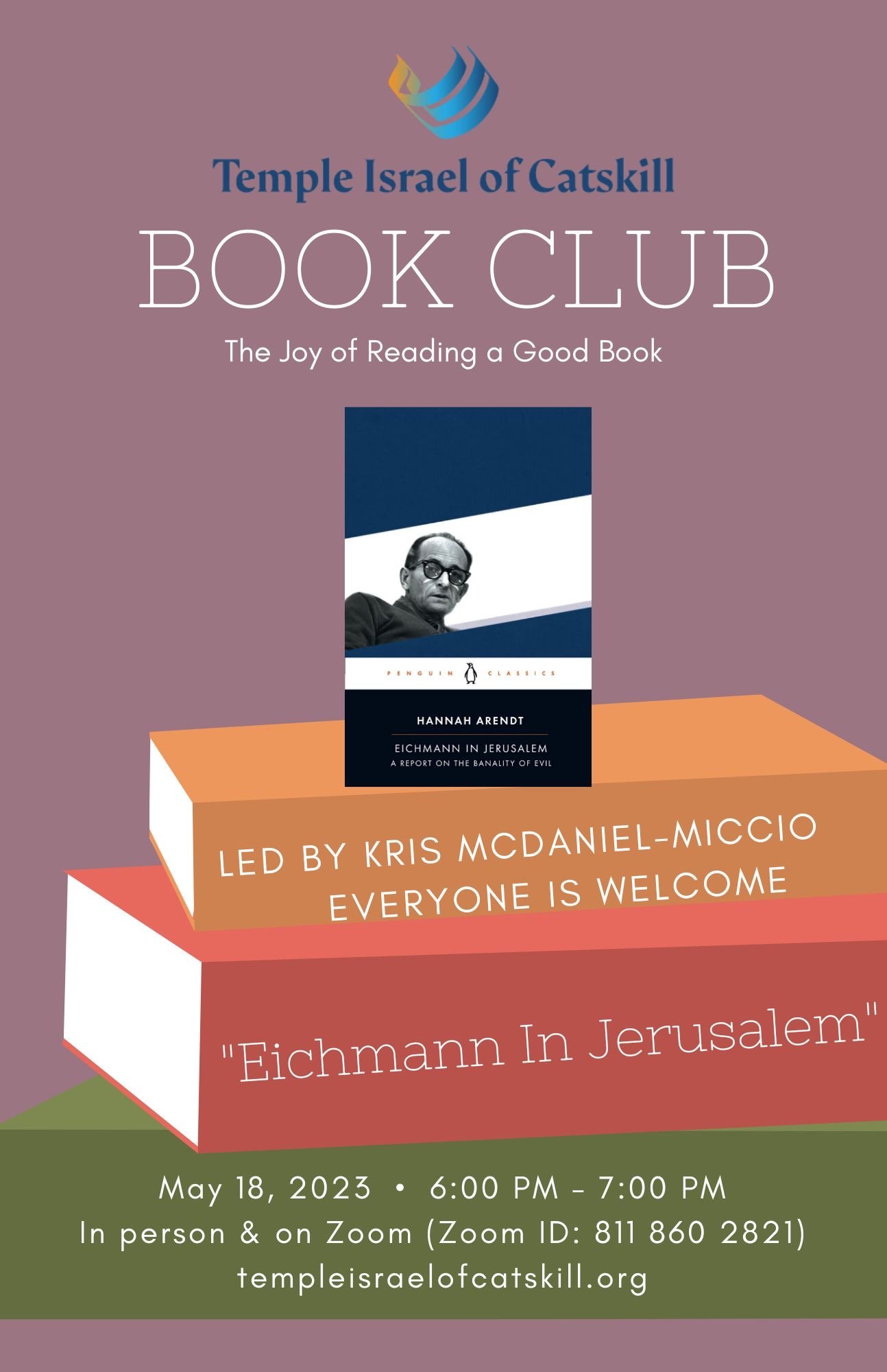 Book Club "Eichmann in Jerusalem”