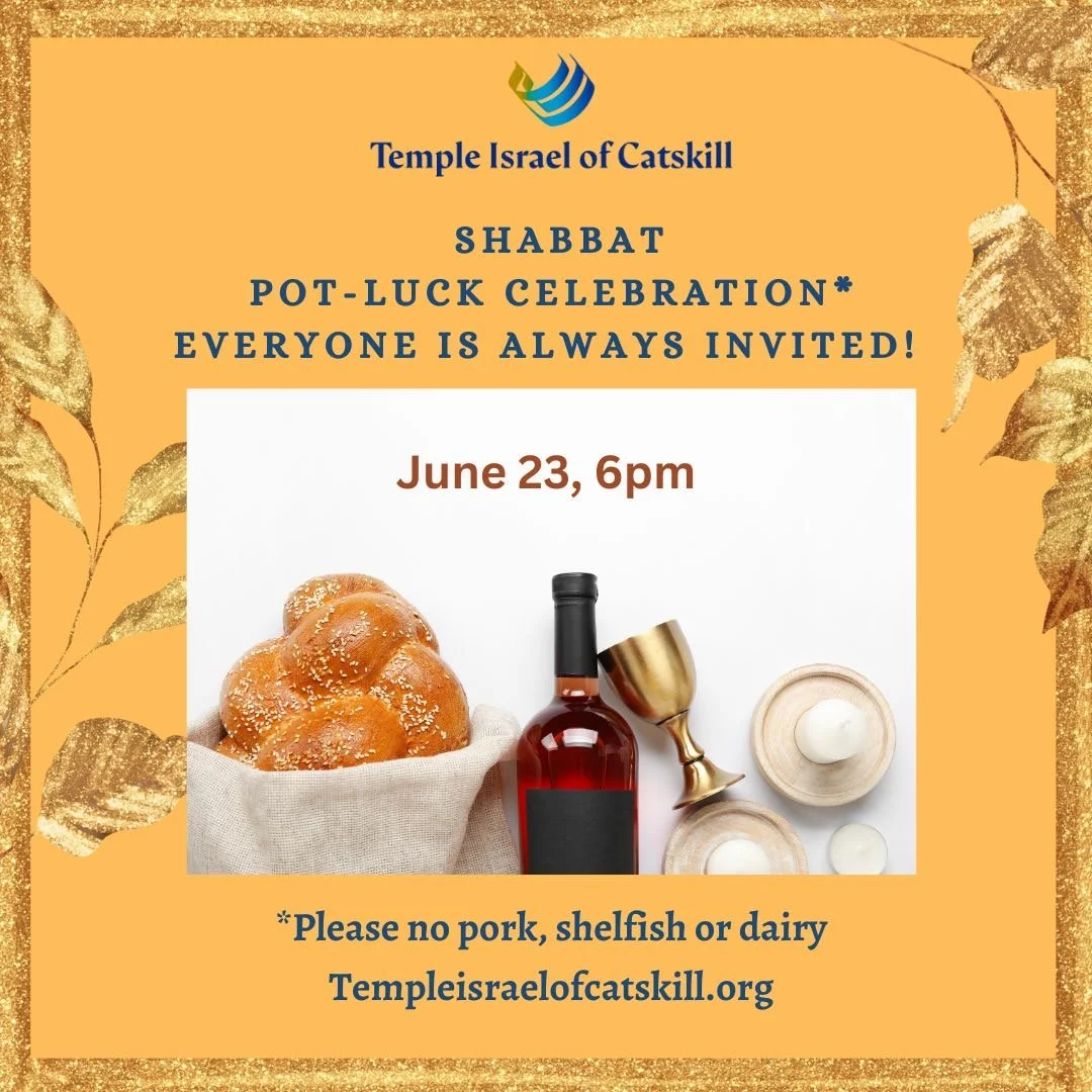 Shabbat Potluck Celebration
