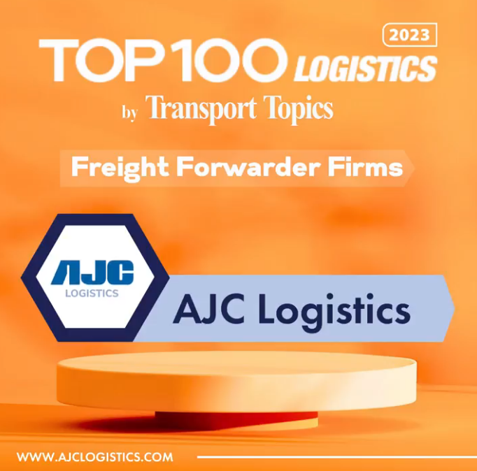 AJC Logistics Named Top 100 Logistics Companies by Transport Topics for ...
