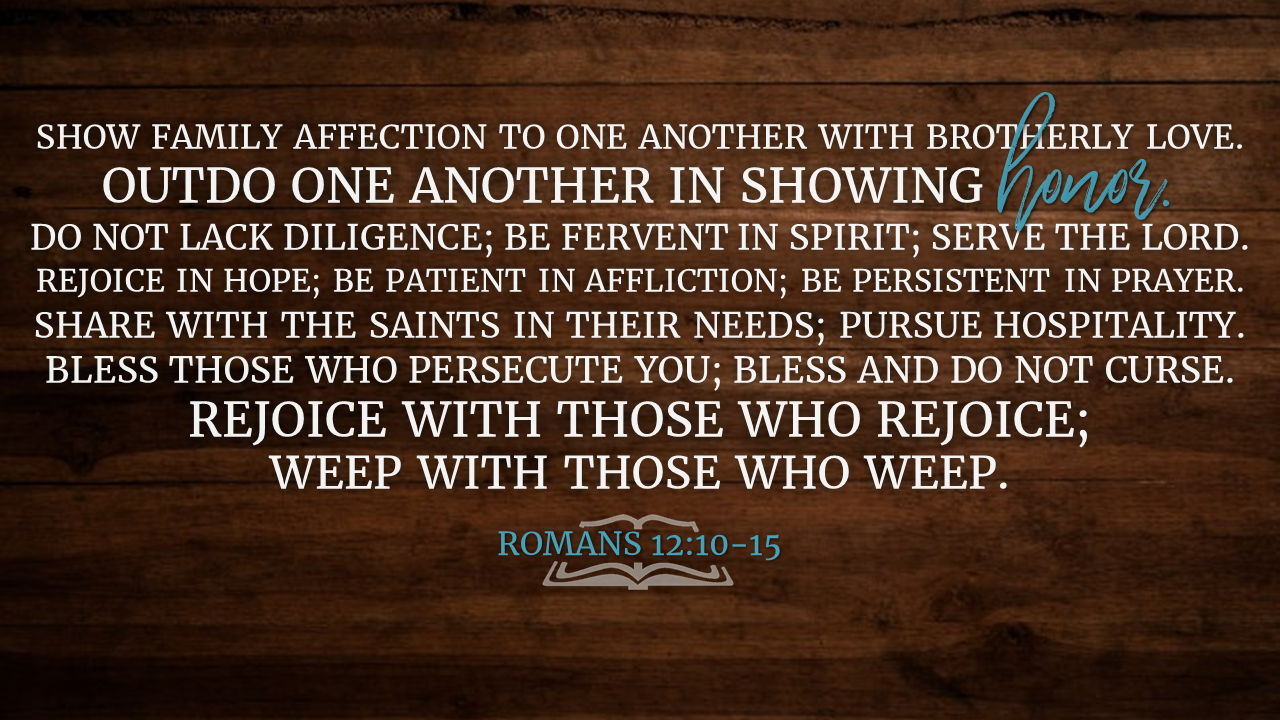 Preparing Our Hearts